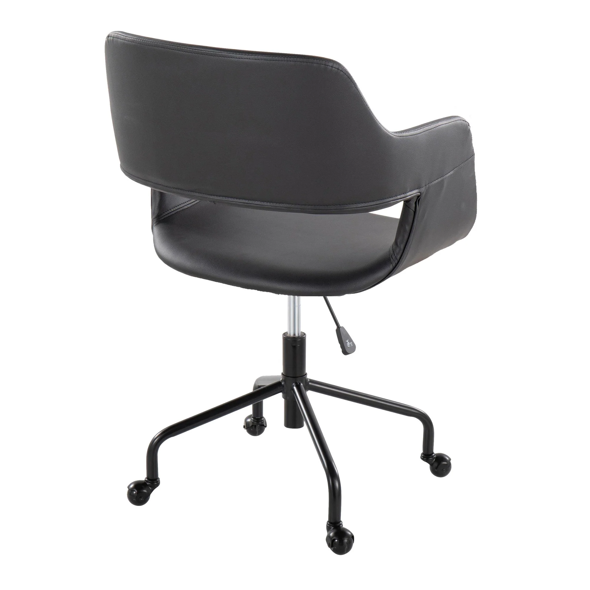 Margarite Adjustable Office Chair Black By LumiSource - Image 6