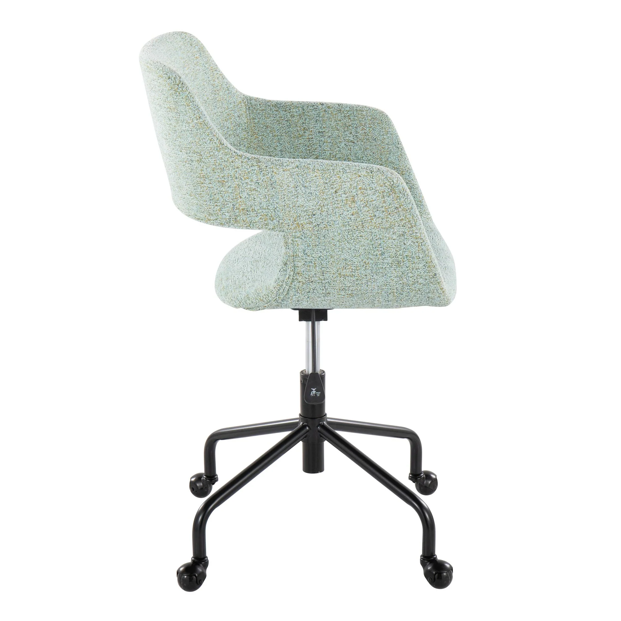 Margarite Adjustable Office Chair Gray By LumiSource - Image 13