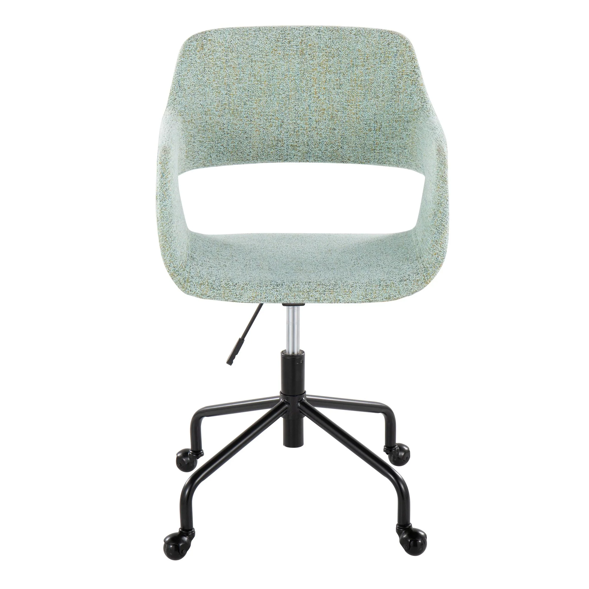 Margarite Adjustable Office Chair Gray By LumiSource - Image 16