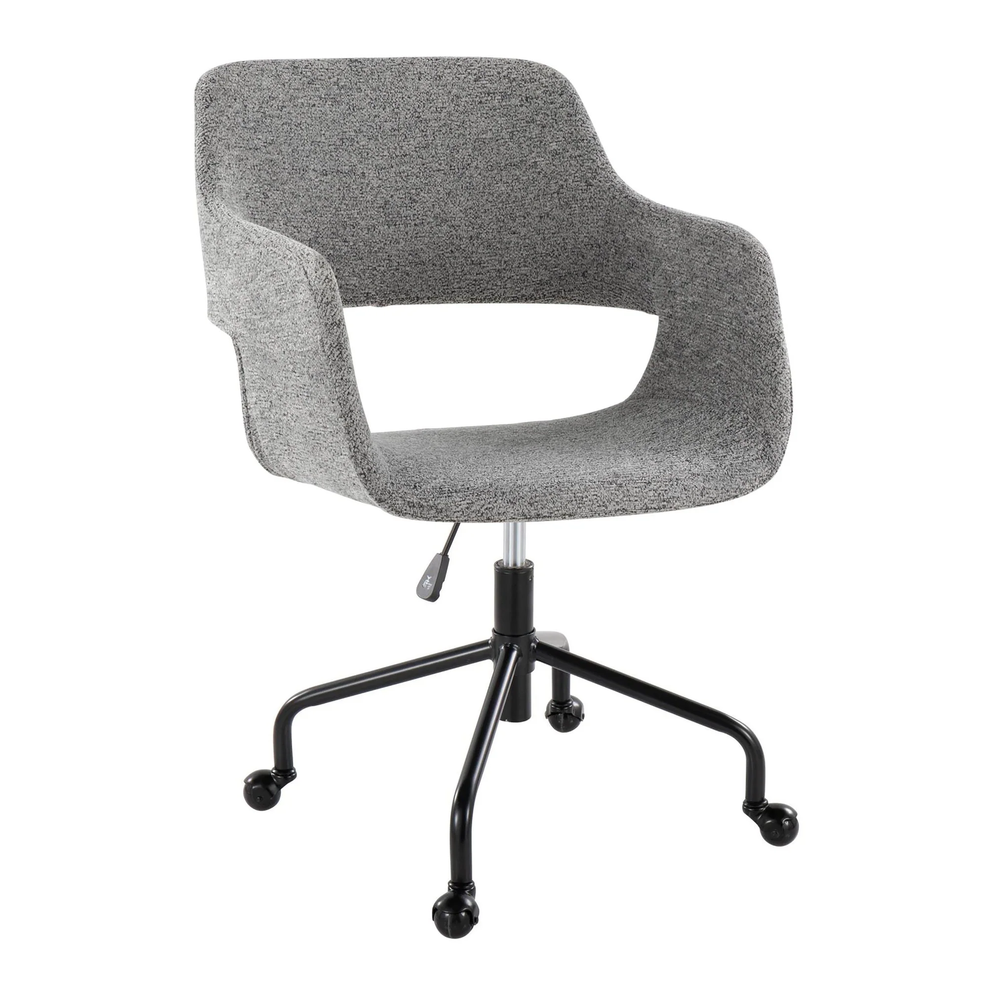 Margarite Adjustable Office Chair Gray By LumiSource - Image 2