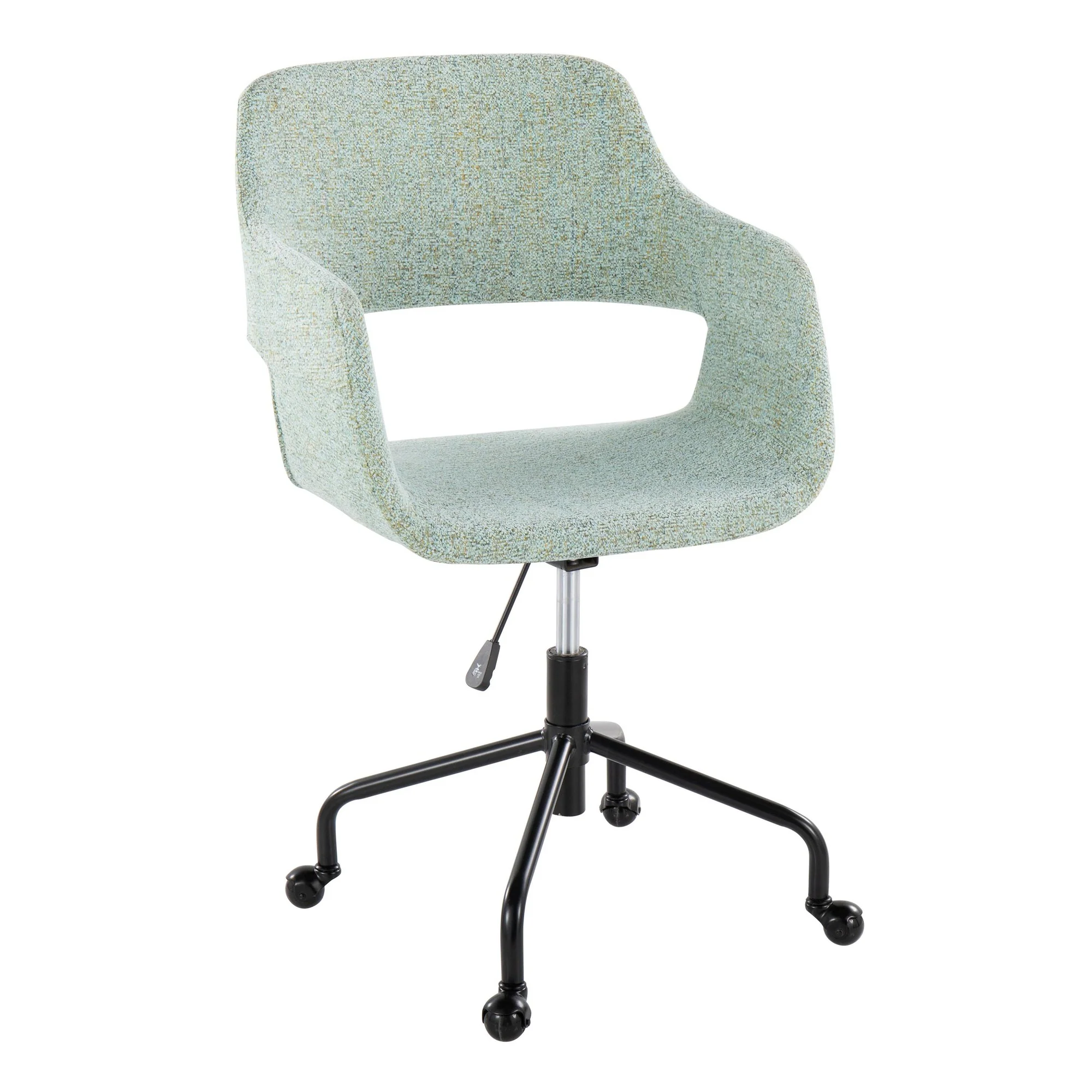 Margarite Adjustable Office Chair Gray By LumiSource - Image 9