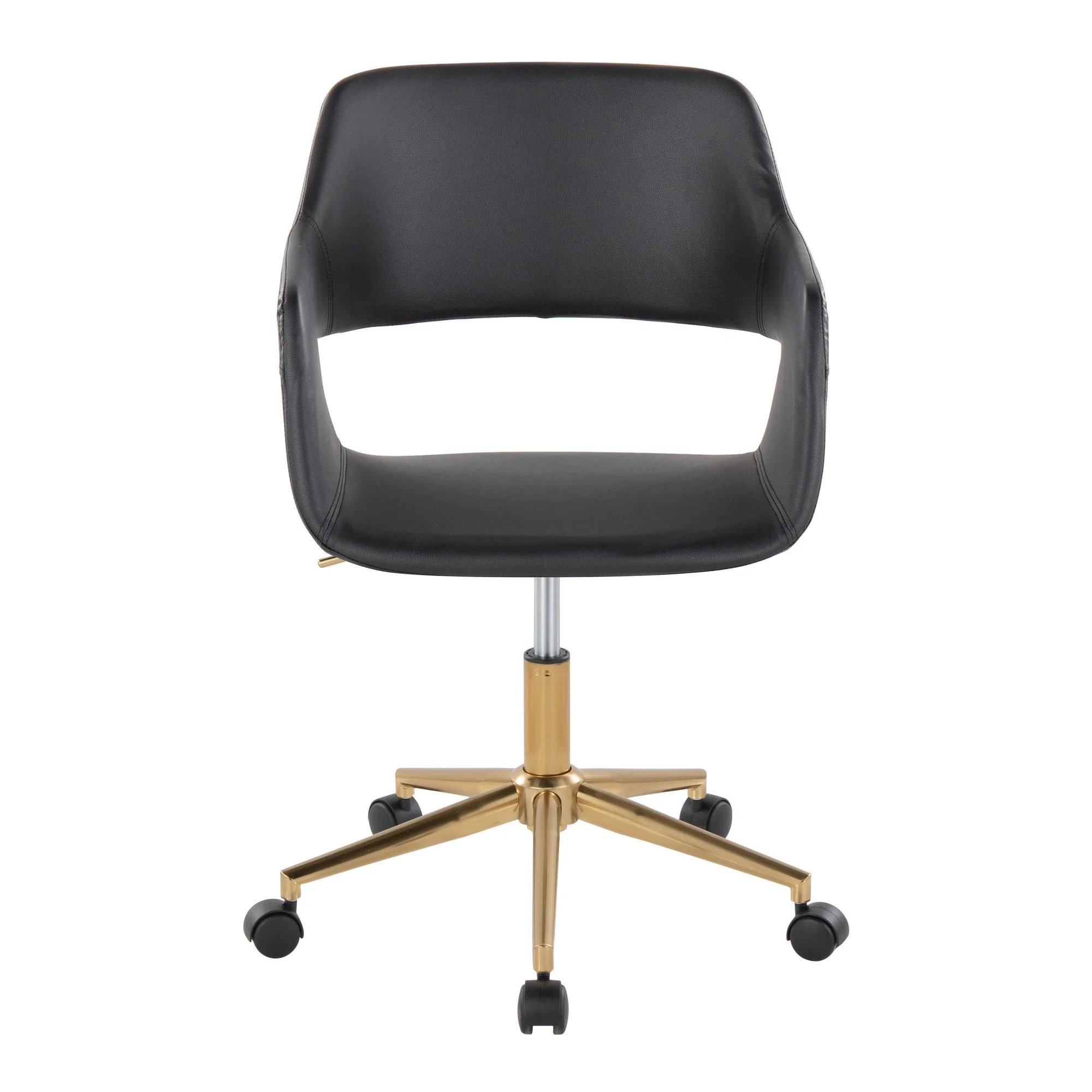 Margarite Task Chair By LumiSource - OC-MARGPU1 AUBK1 - Image 8