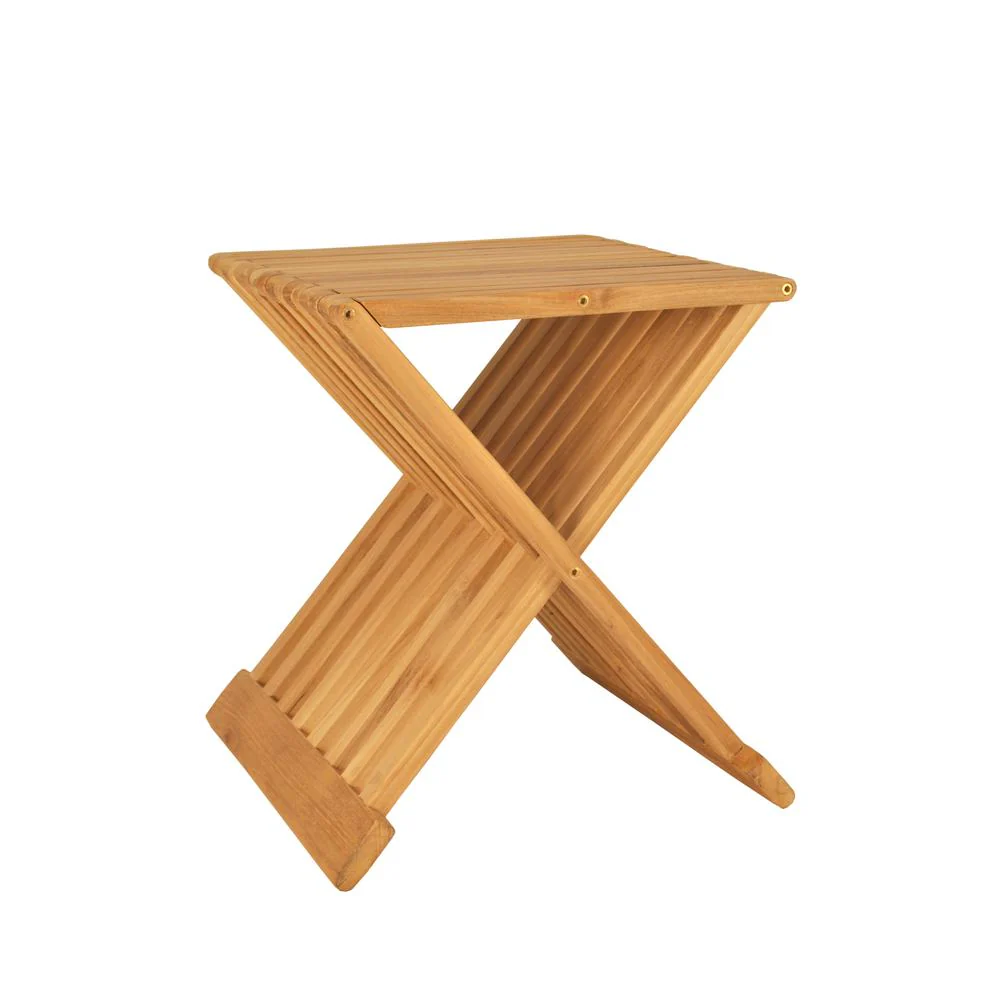 Marilla 16" Side Folding Table By Anderson Teak - Image 2