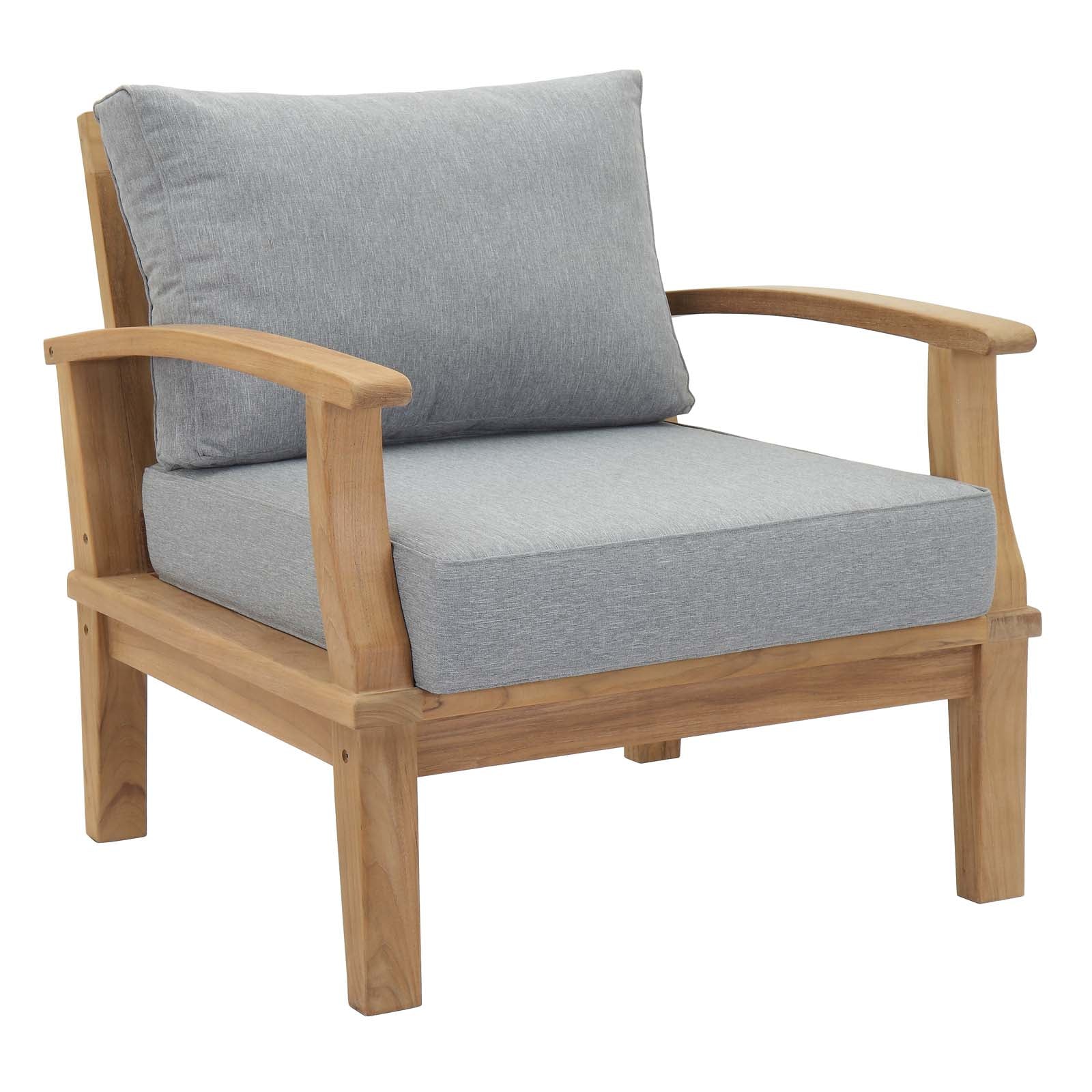 Marina 10 Piece Outdoor Patio Teak Set By Modway - EEI-1480 - Image 5