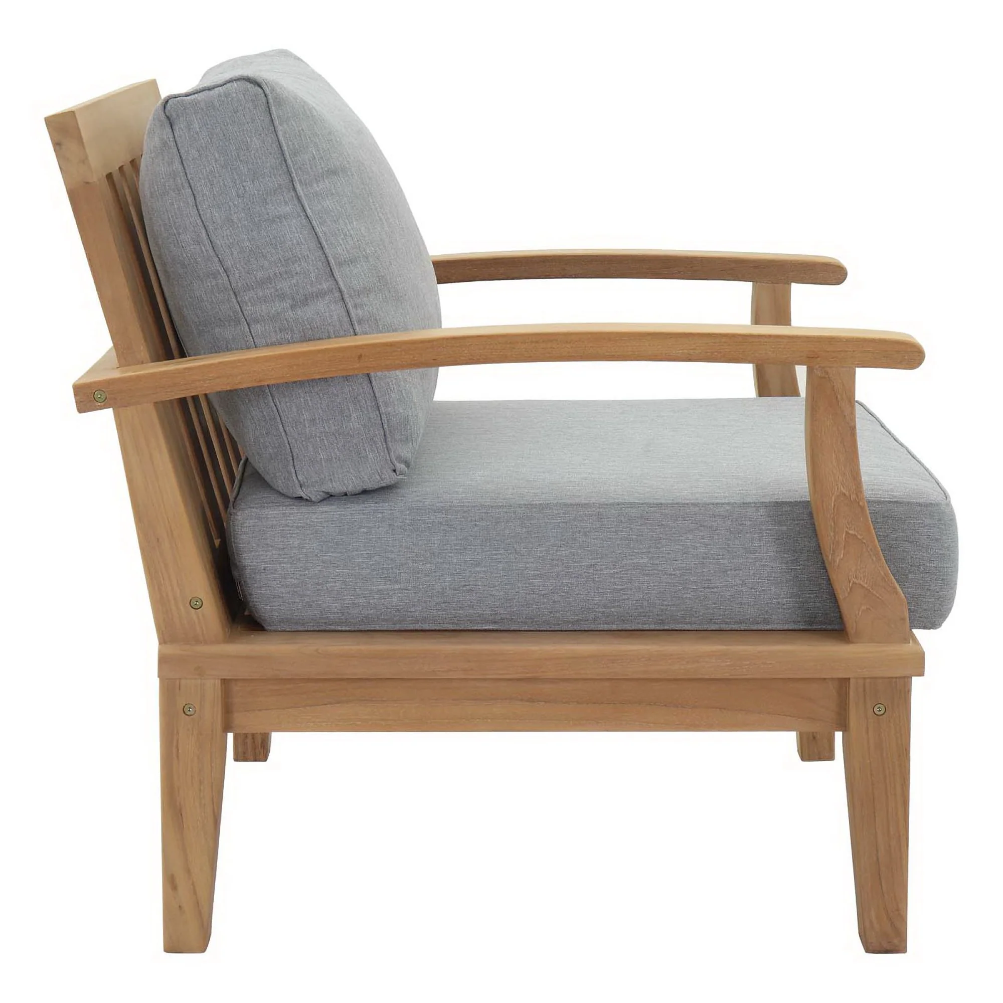Marina 4 Piece Outdoor Patio Teak Set by Modway - Image 4