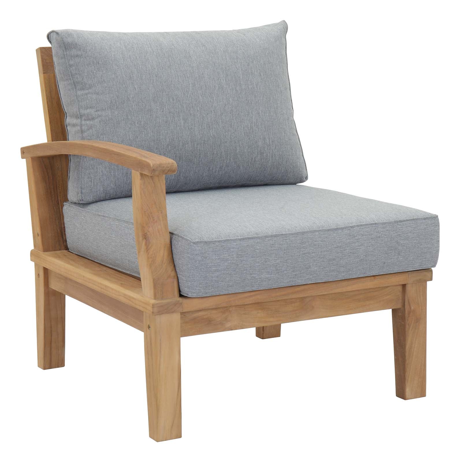 Marina 6 Piece Outdoor Patio Teak Set By Modway - EEI-1597 - Image 5