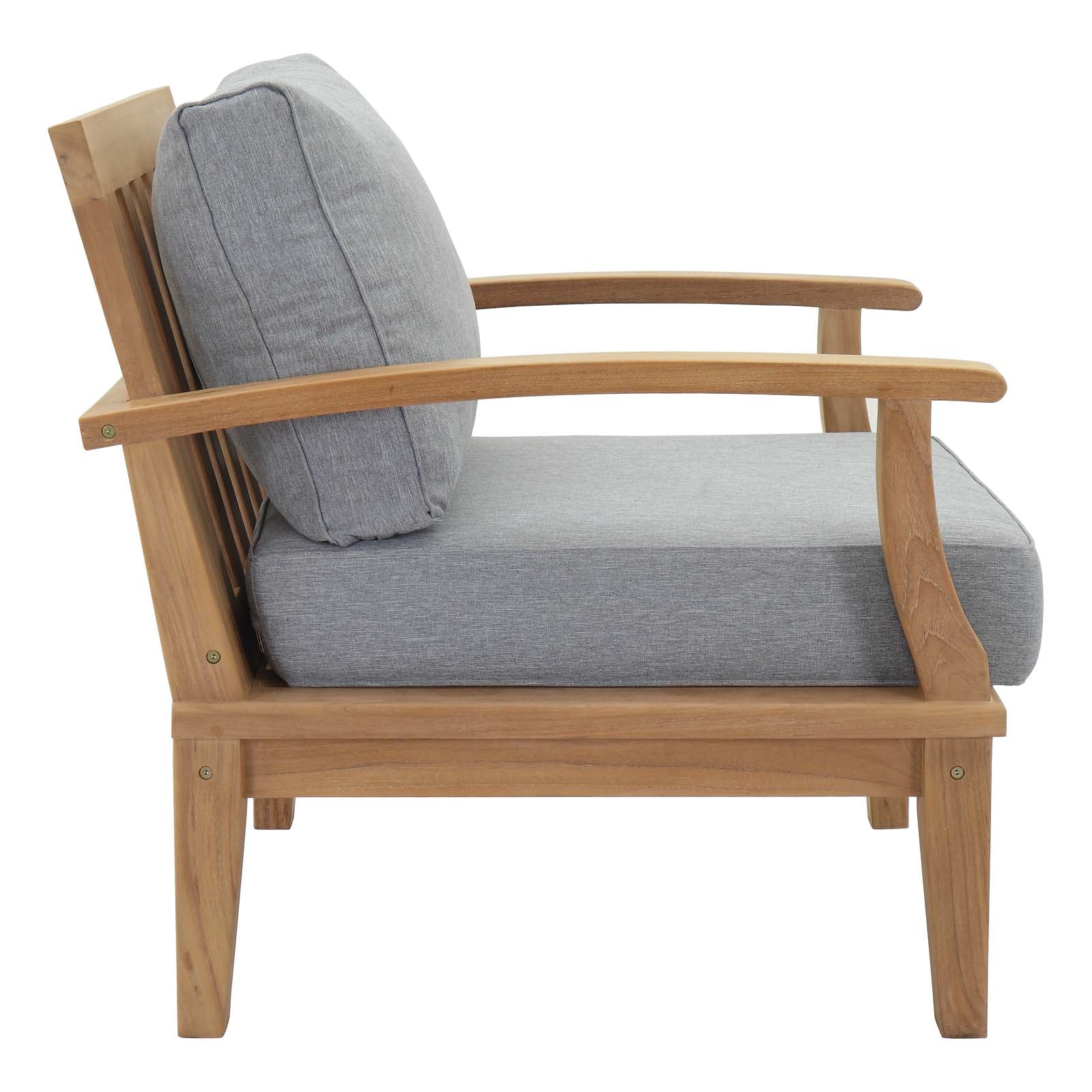 Marina 9 Piece Outdoor Patio Teak Set By Modway - EEI-1488 - Image 5