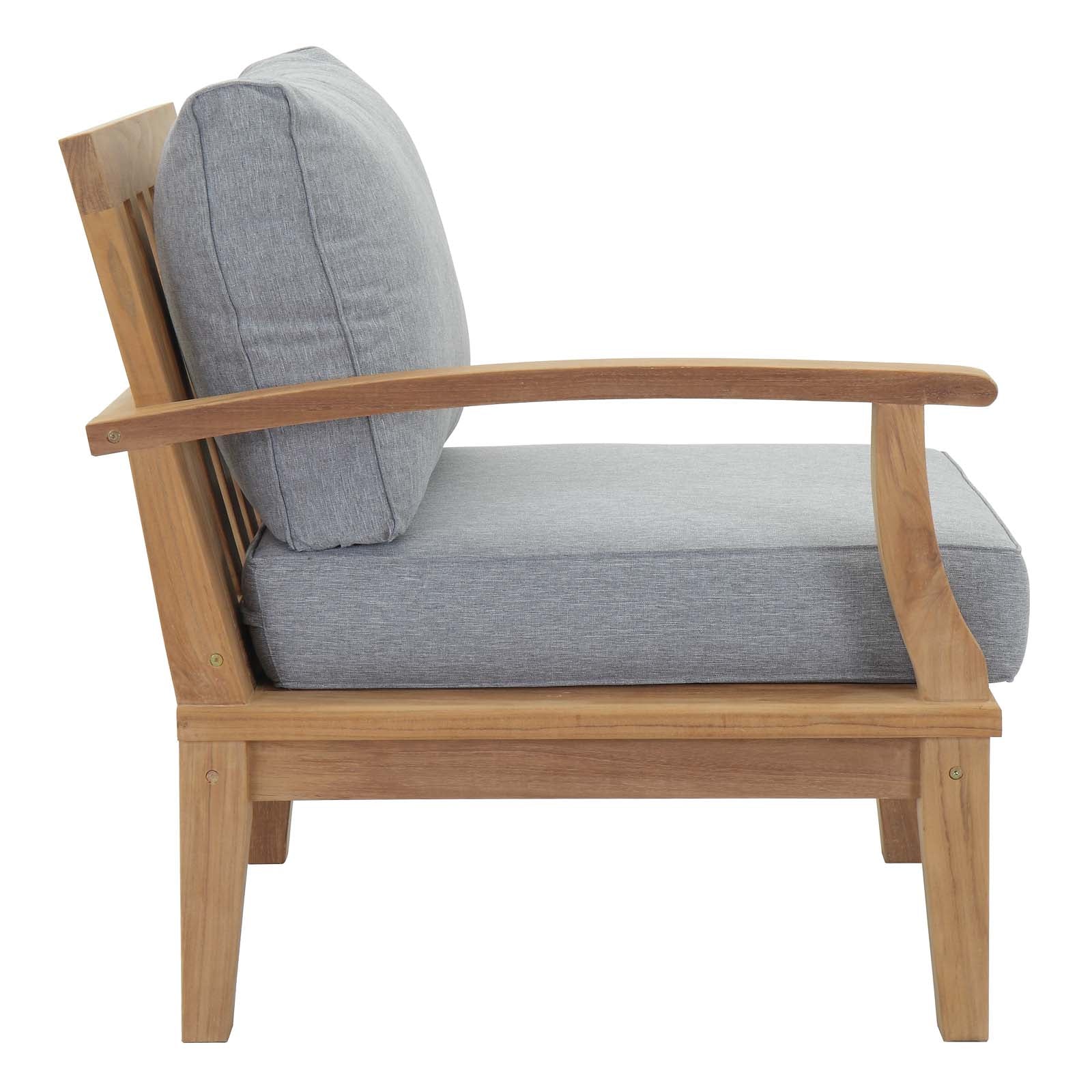 Marina 9 Piece Outdoor Patio Teak Set By Modway - EEI-1488 - Image 9