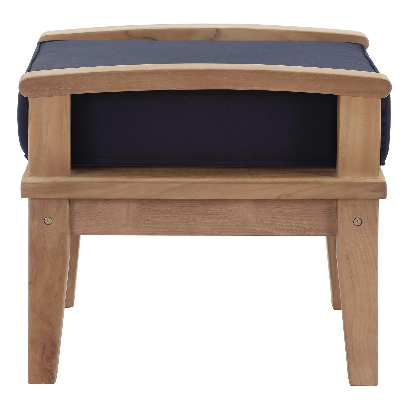 Marina Outdoor Patio Teak Ottoman By Modway - EEI-1152 - Image 8
