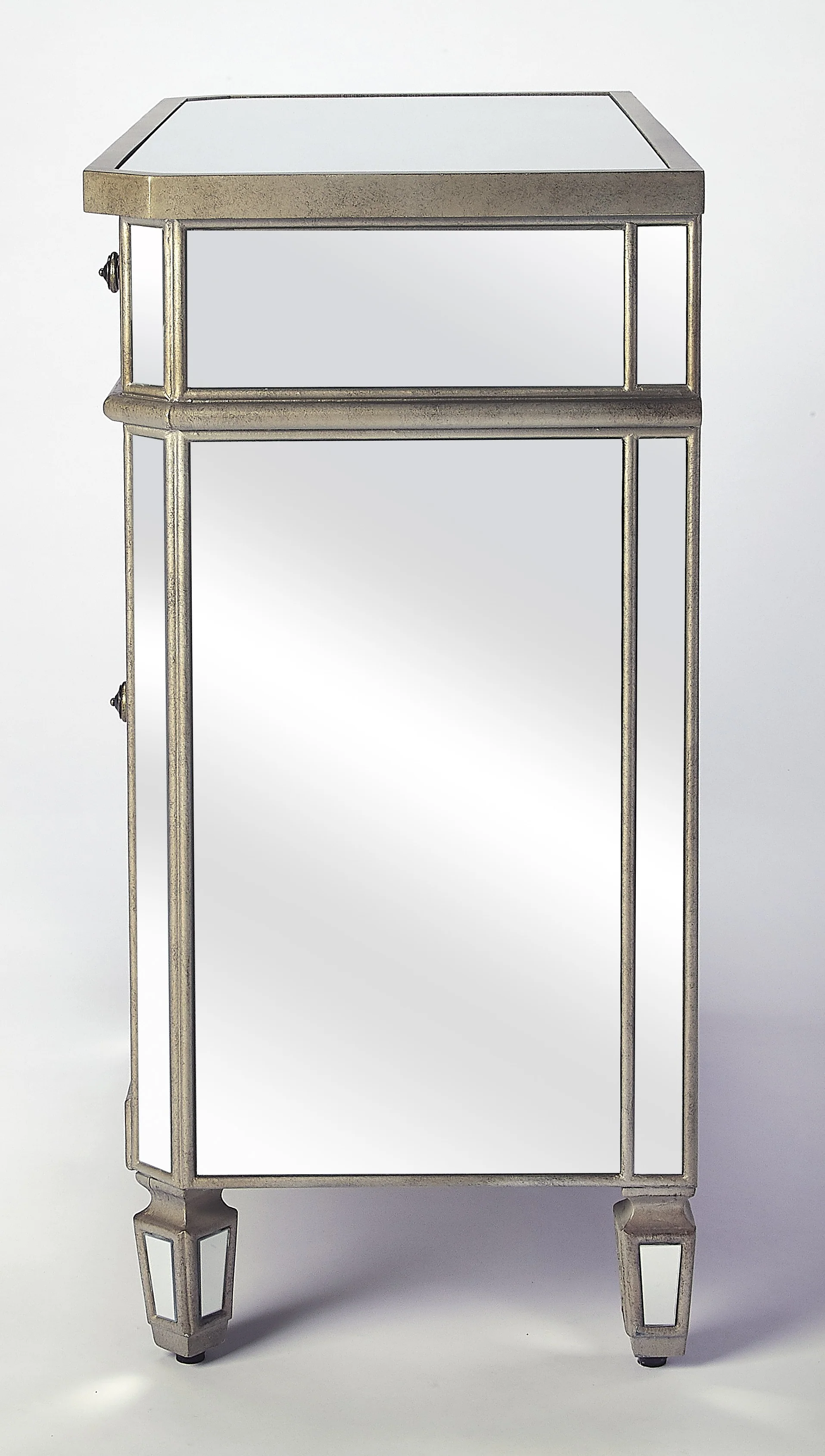 Marissa Mirrored Chest By Homeroots - Image 7