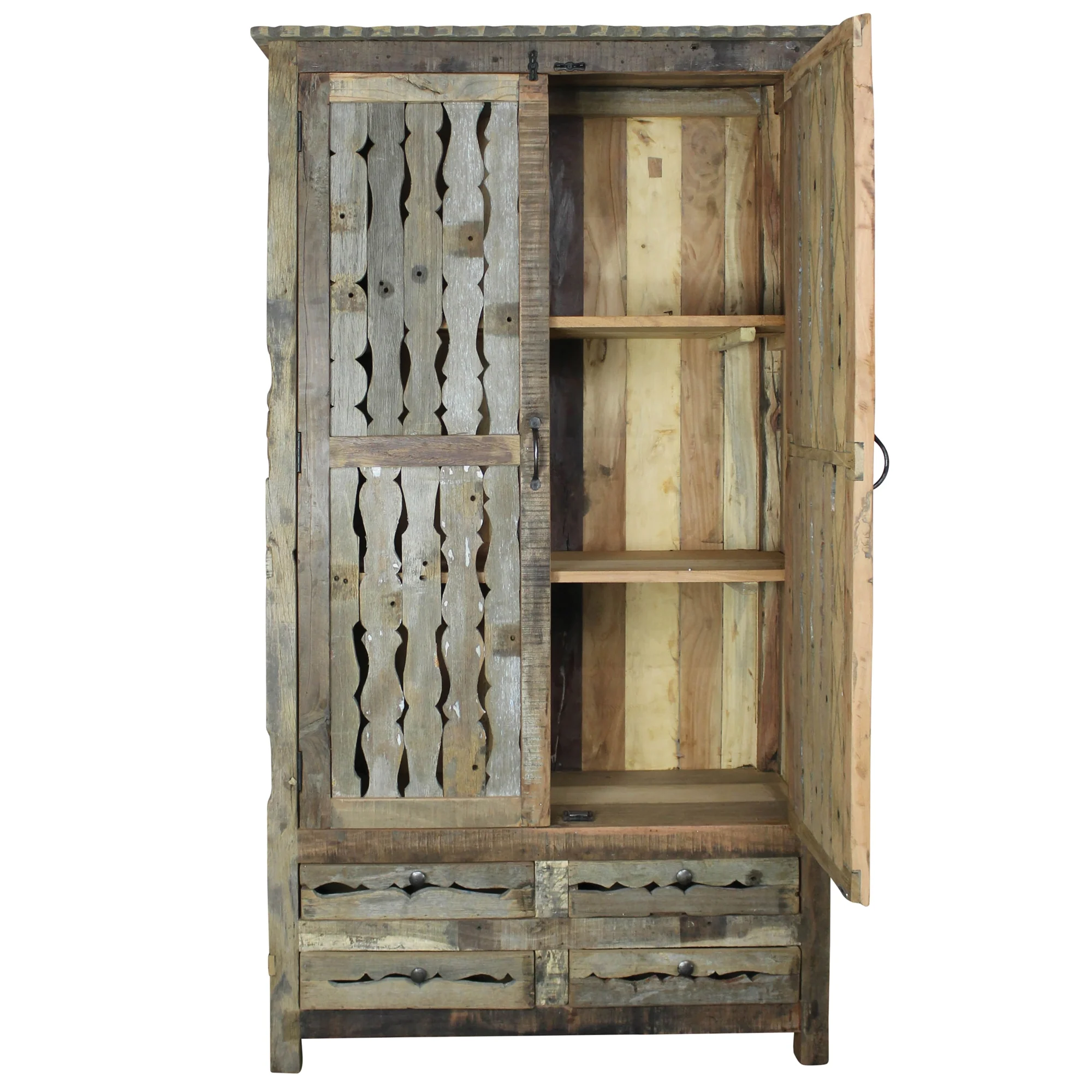 Marlane Cabinet, Wood By HomArt - Image 4