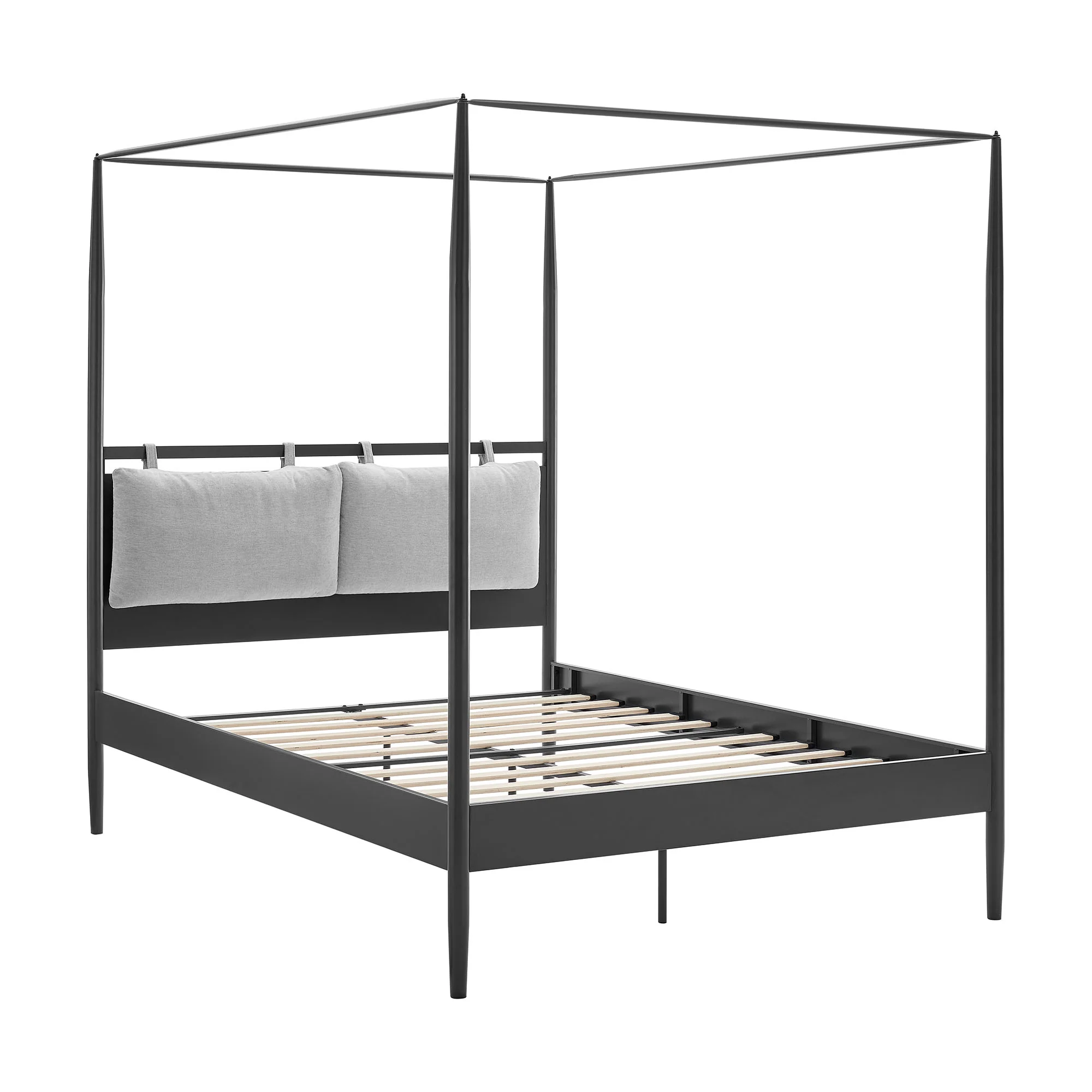 Marlowe 4-Poster Canopy Metal Full Platform Bed by Modway - Image 11