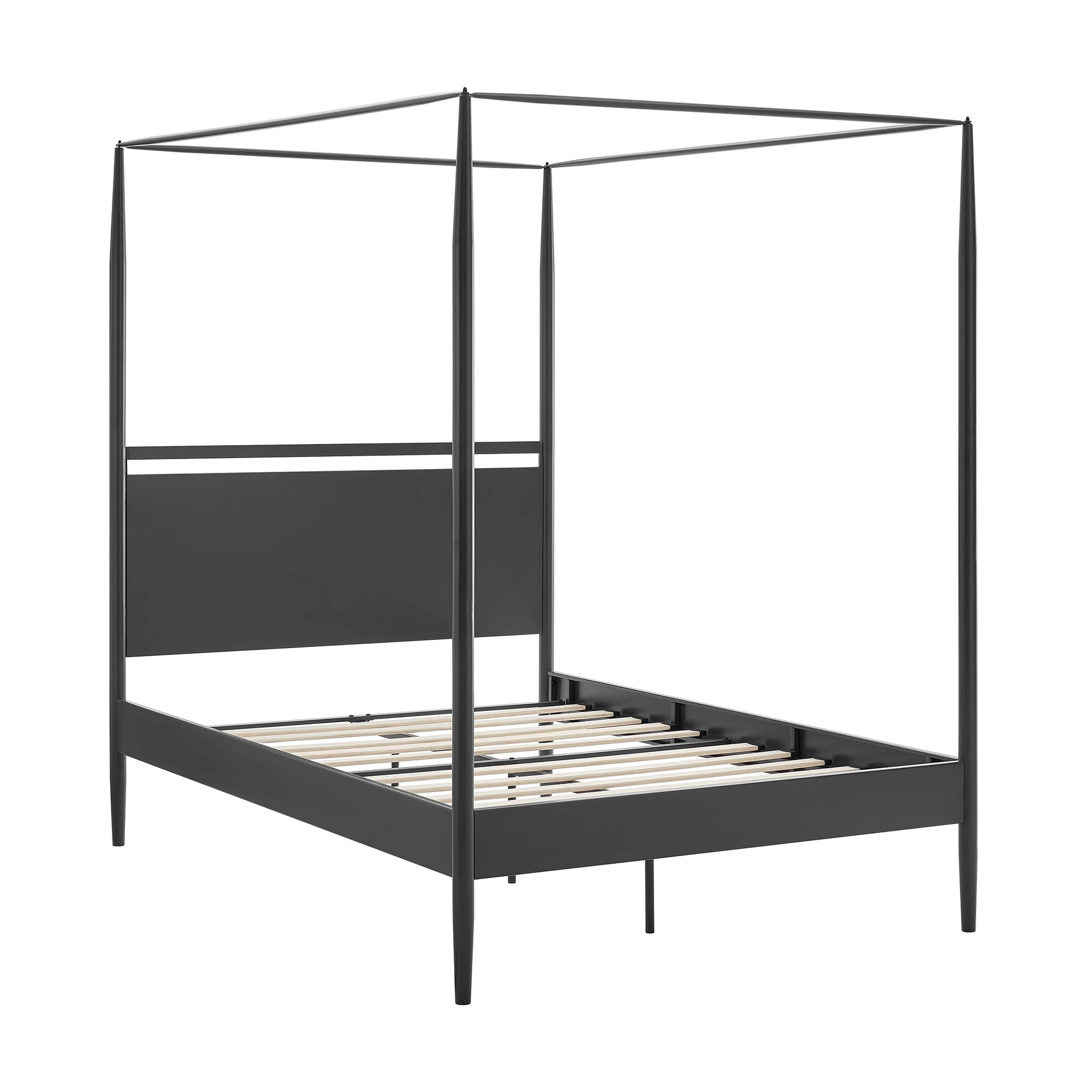 Marlowe 4-Poster Canopy Metal Full Platform Bed by Modway - Image 5