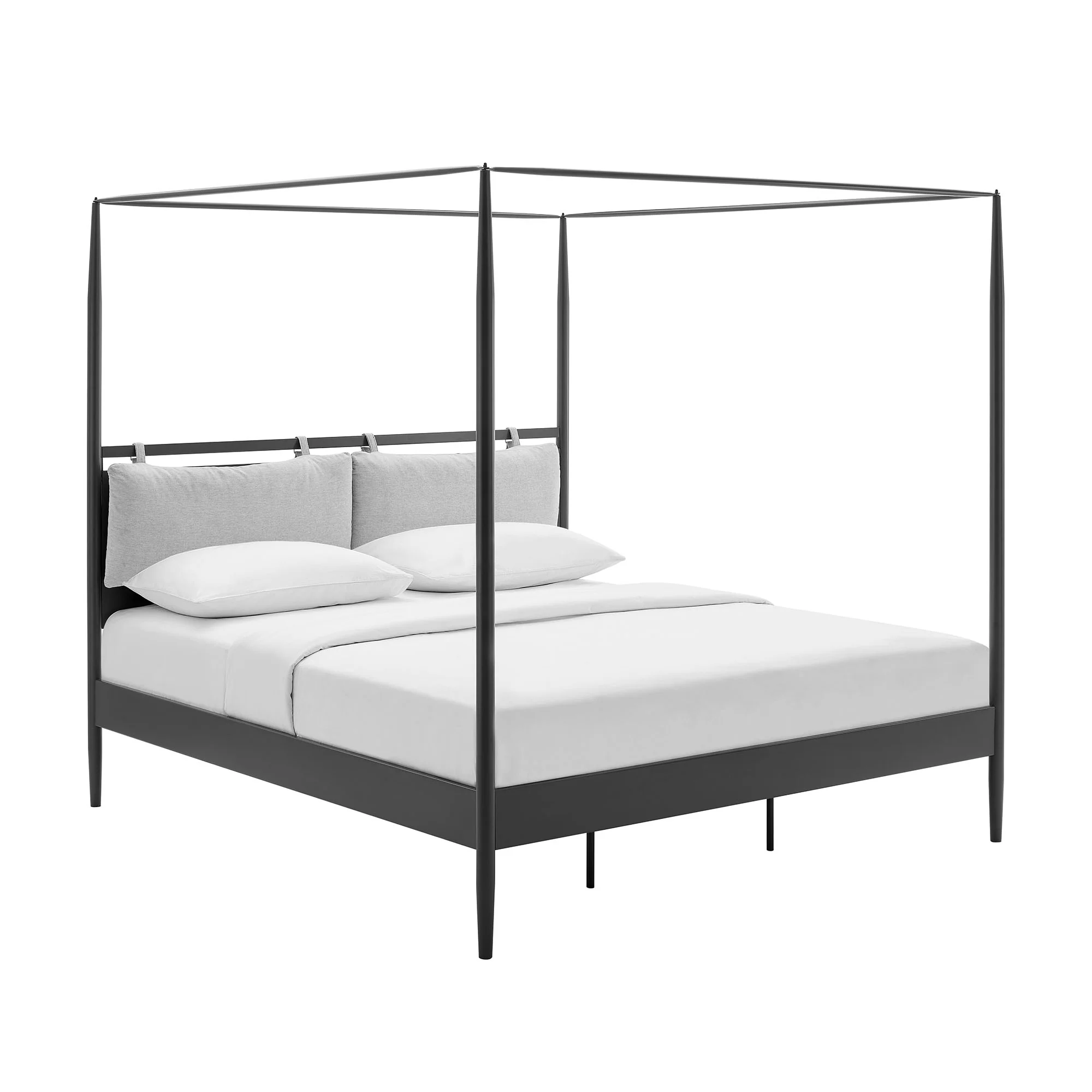 Marlowe 4-Poster Canopy Metal King Platform Bed by Modway - Image 2