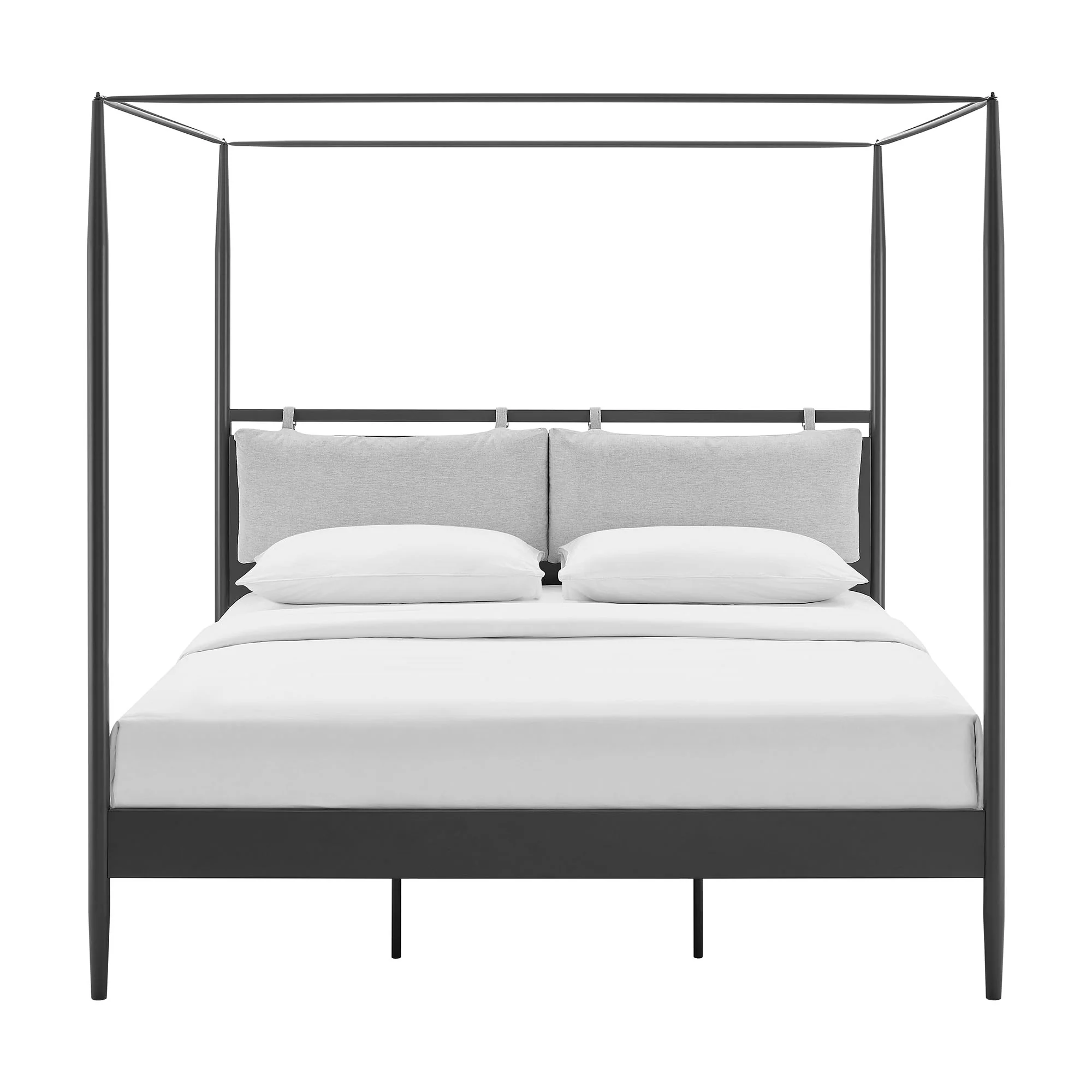 Marlowe 4-Poster Canopy Metal King Platform Bed by Modway - Image 4