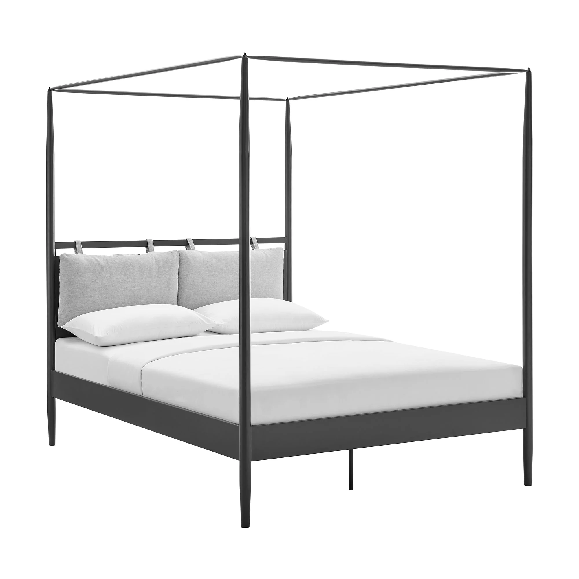 Marlowe 4-Poster Canopy Metal Queen Platform Bed by Modway - Image 2