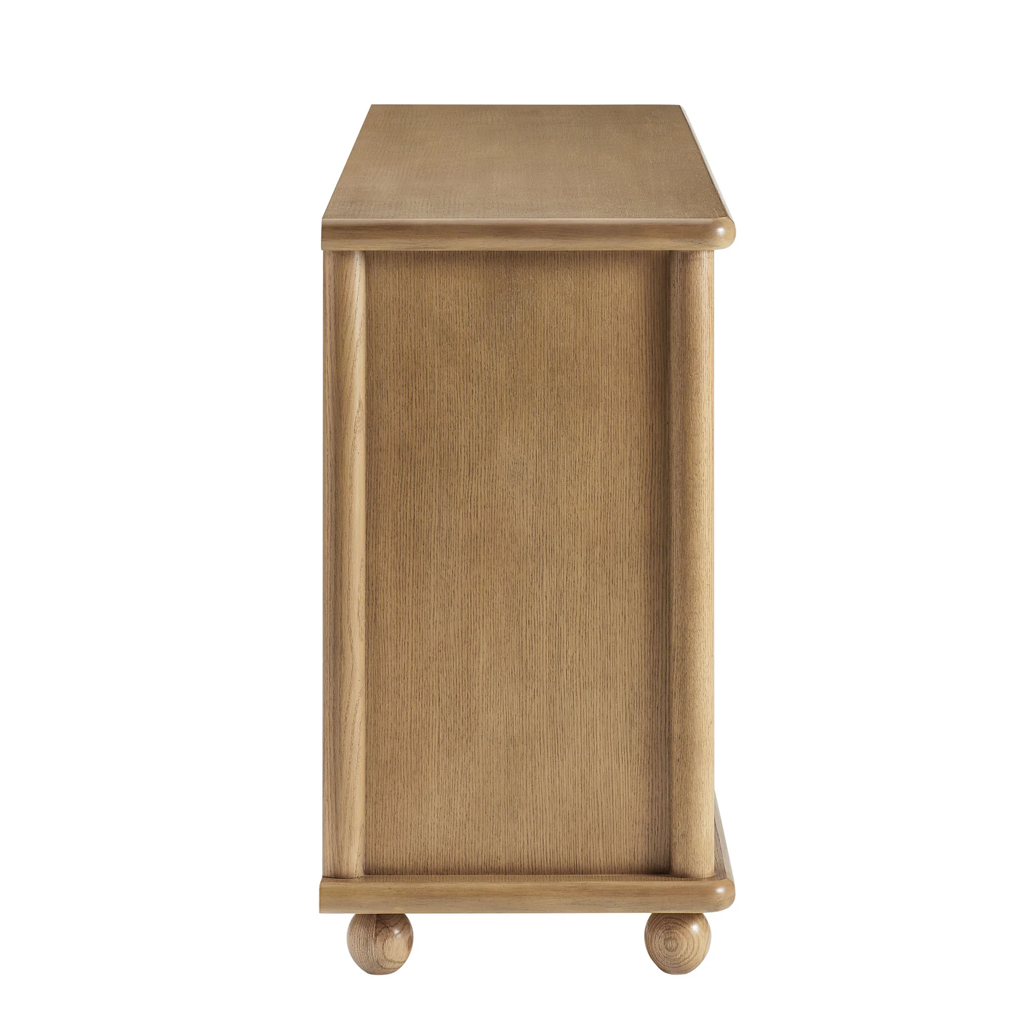 Marola 71 Inch Oak Wood Seagrass Sideboard by Modway - Image 3