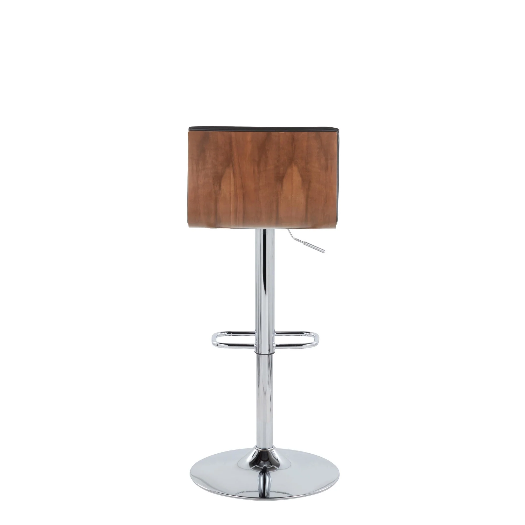 Mason Adjustable Barstool - Set of 2 By LumiSource - BS-MASONPU-RR2 CHRWLBK2 - Image 6