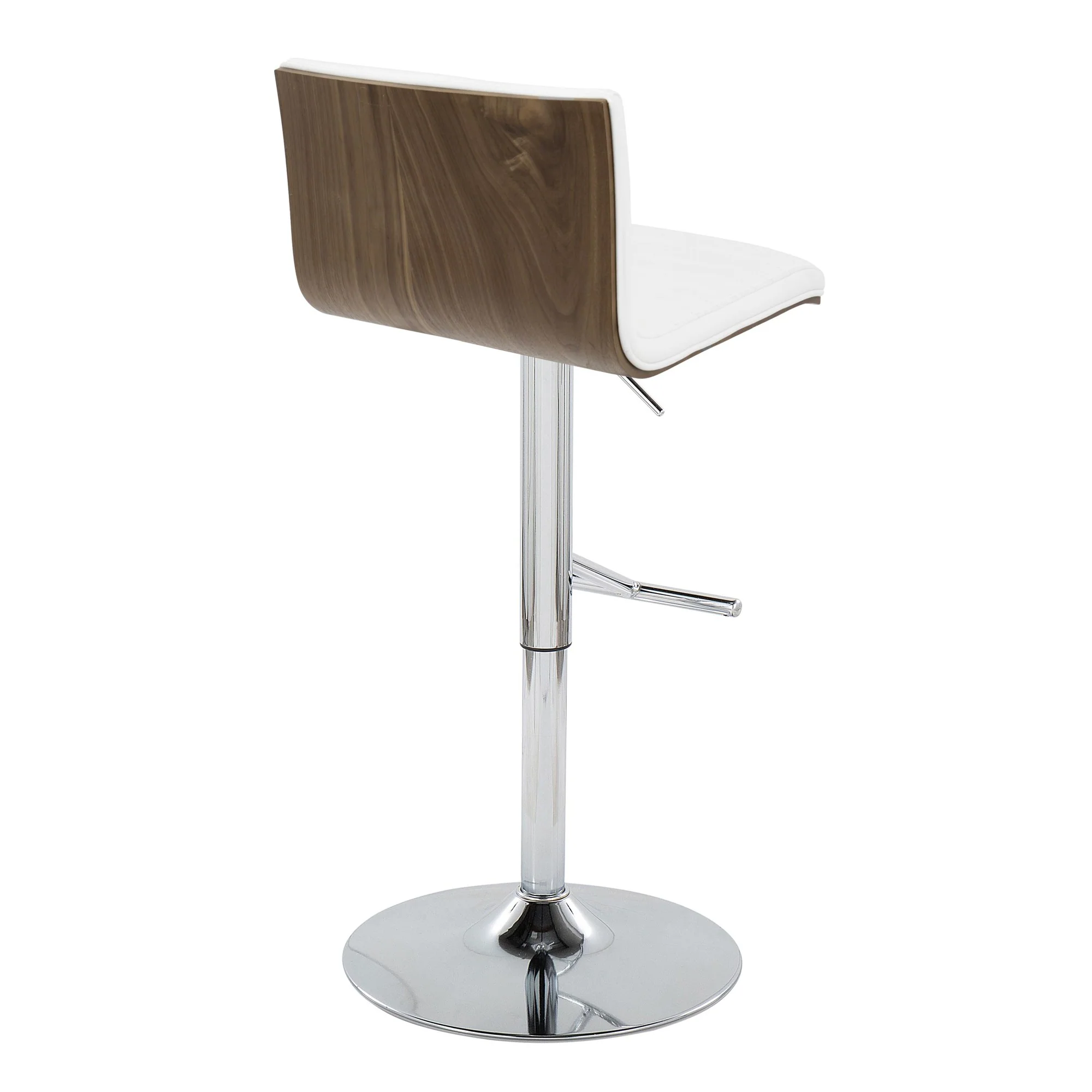 Mason Adjustable Barstool - Set of 2 Gray By LumiSource - BS-MASONPU-STRT2 CHRWLGY2 - Image 13