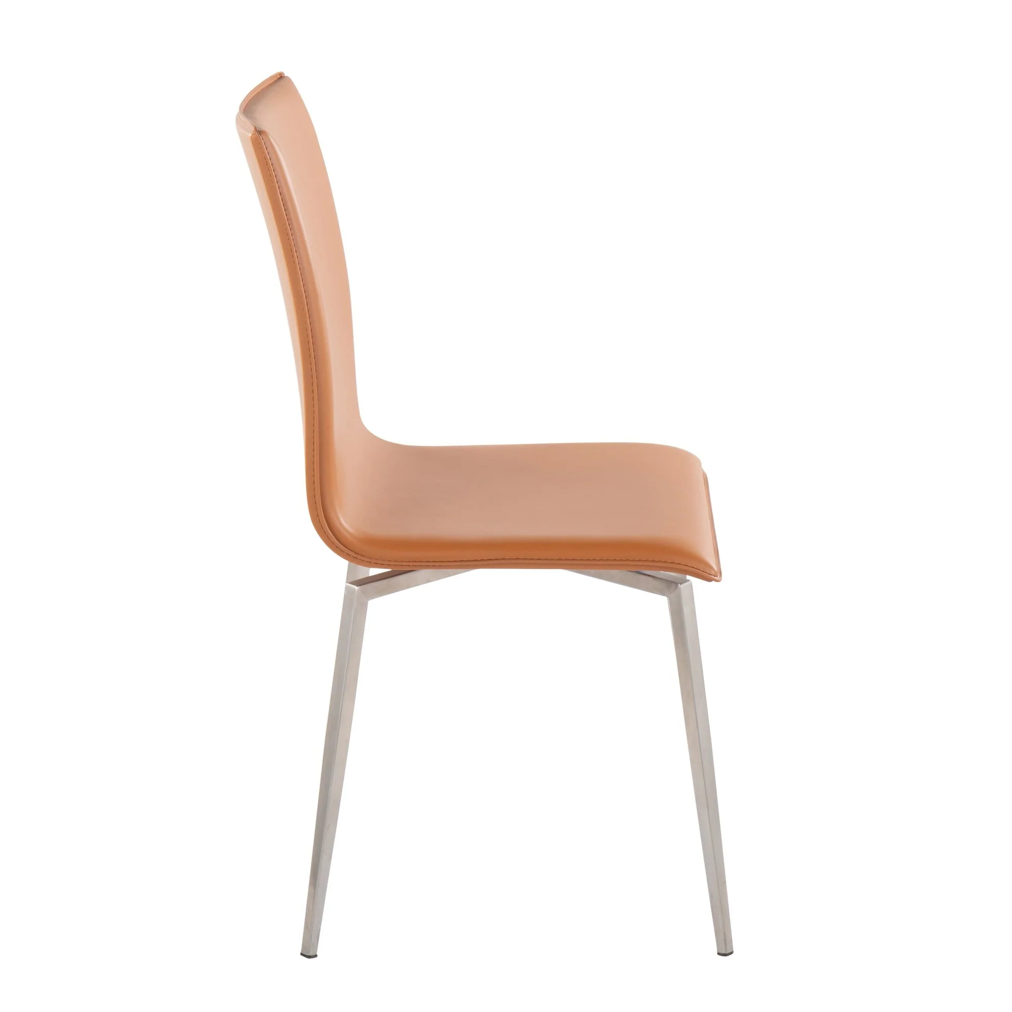 Mason Upholstered Chair - Set of 2 Cream By LumiSource - Image 5