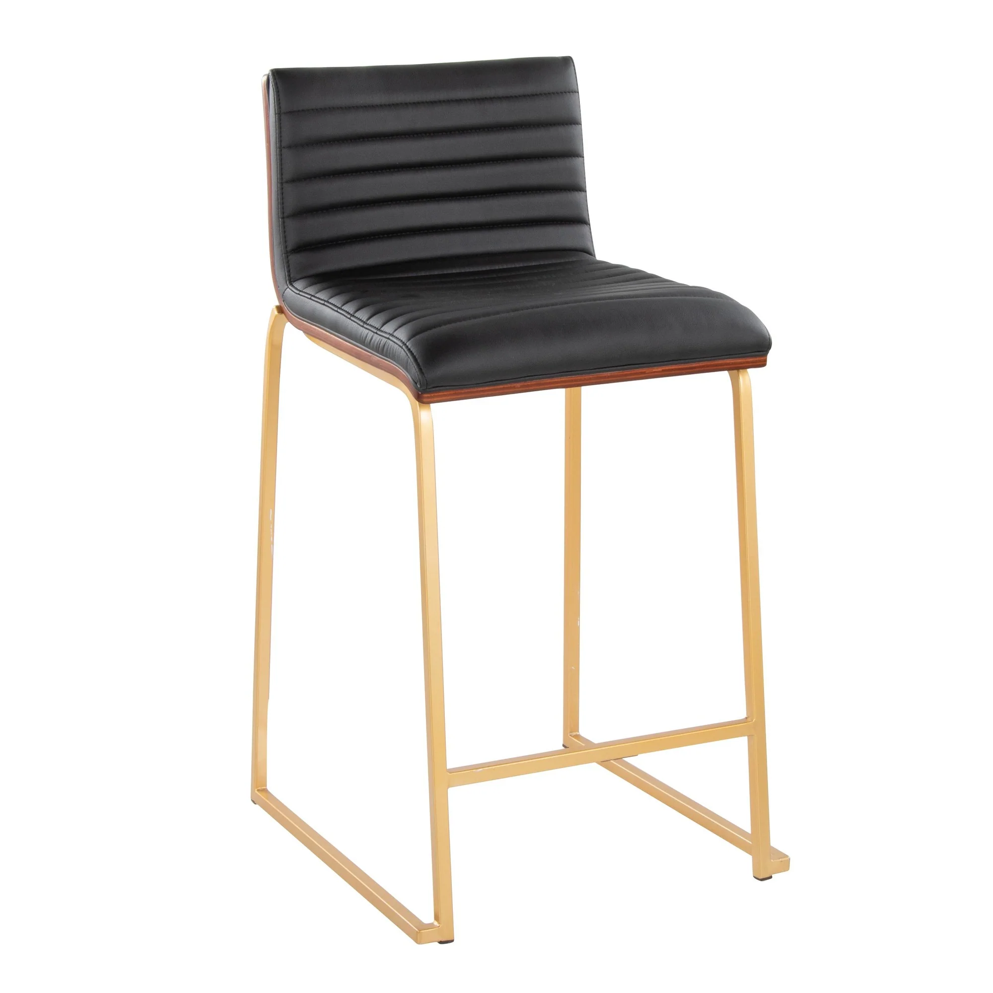 Mason Mara 26" Fixed-Height Counter Stool - Set of 2 By LumiSource - B26-MASONPU-MARA1 AUWLBK2 - Image 4