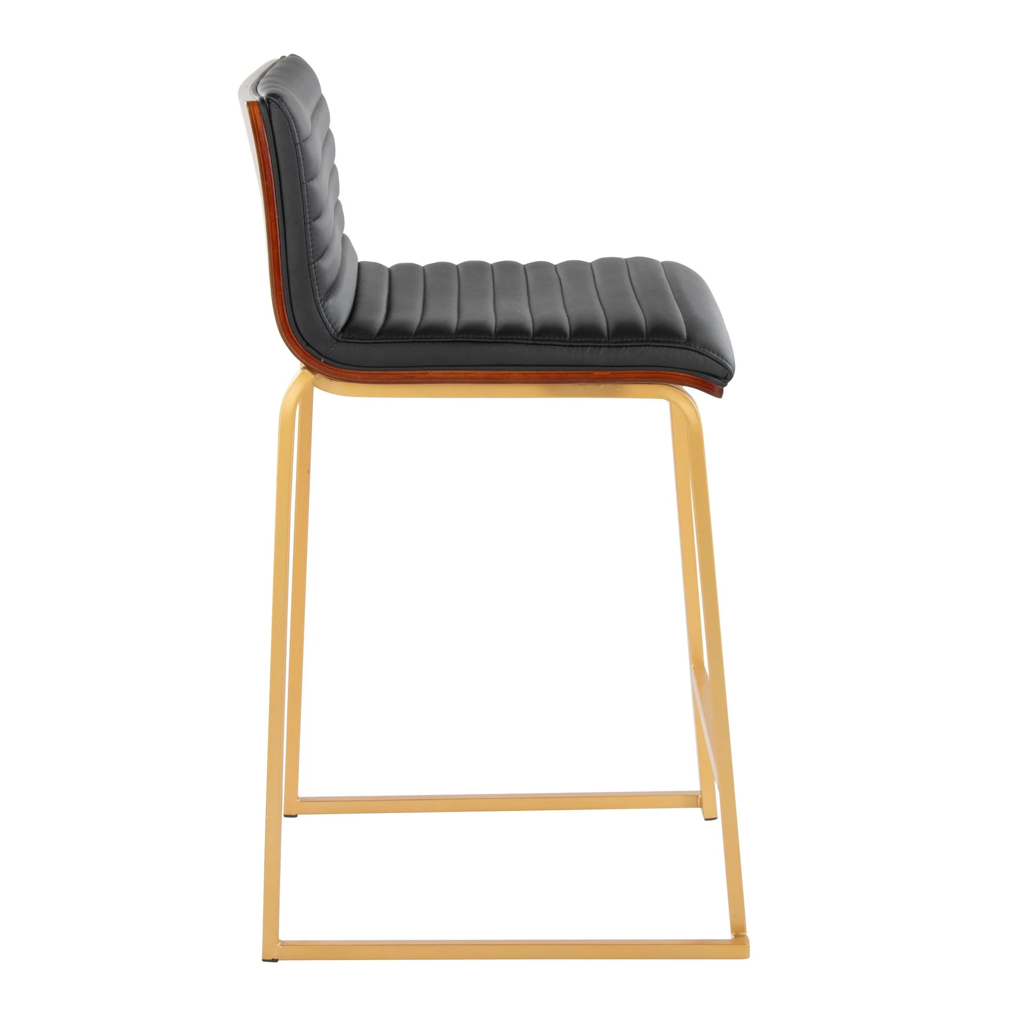 Mason Mara 26" Fixed-Height Counter Stool - Set of 2 By LumiSource - B26-MASONPU-MARA1 AUWLBK2 - Image 5