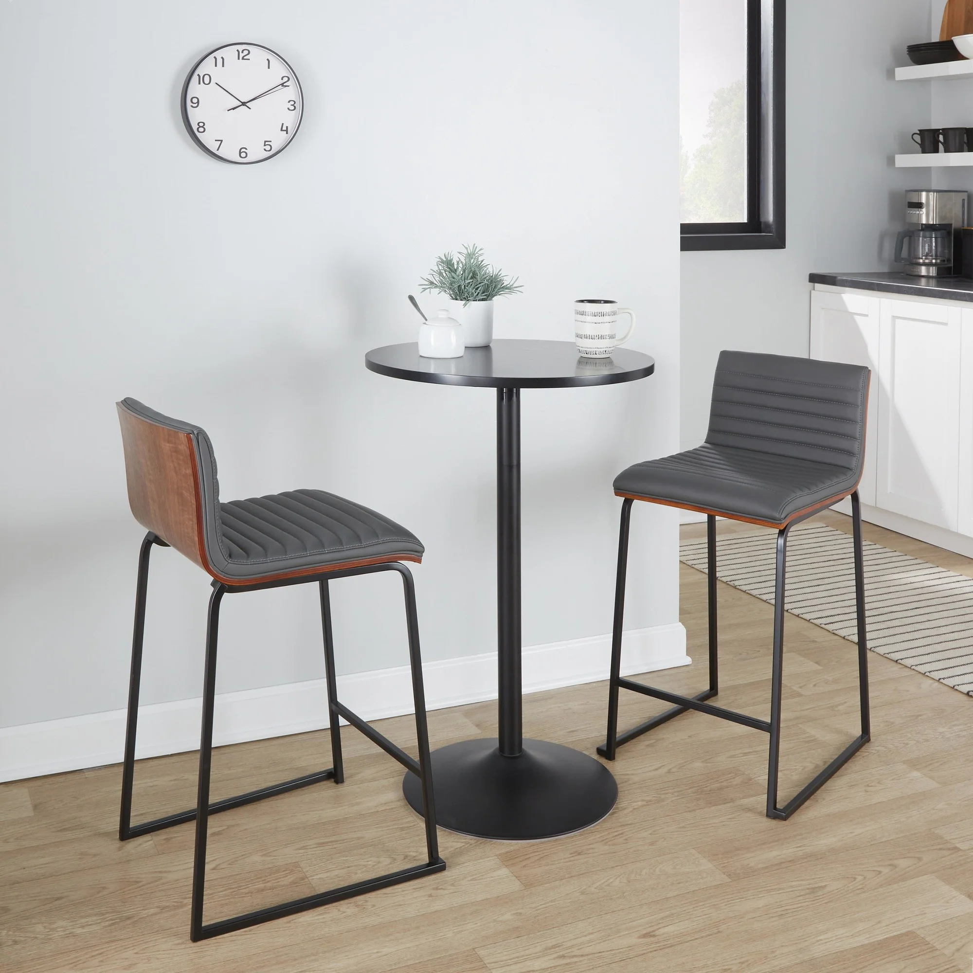 Mason Mara 26" Fixed-Height Counter Stool - Set of 2 By LumiSource - B26-MASONPU-MARA1 BKWLBK2 - Image 10