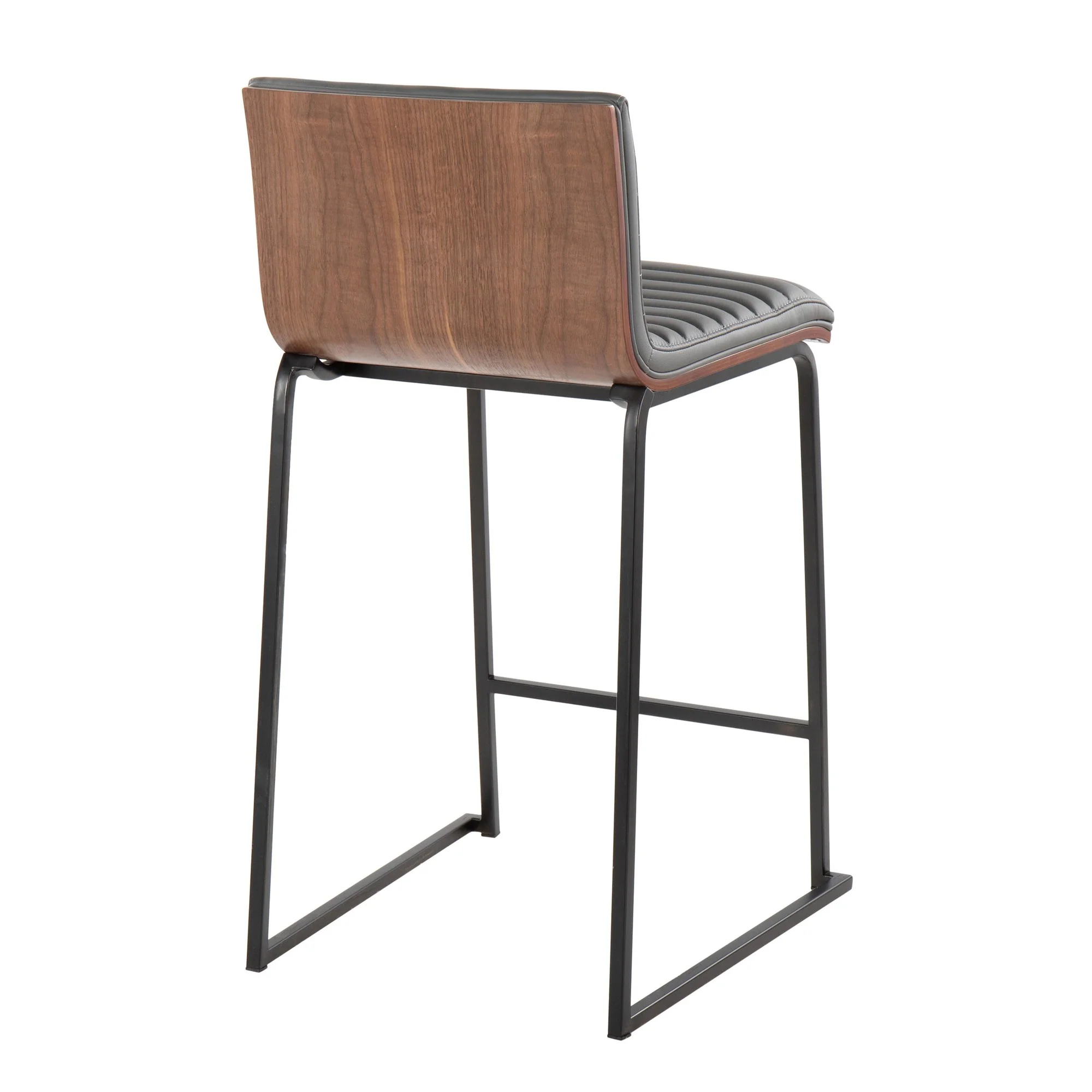 Mason Mara 26" Fixed-Height Counter Stool - Set of 2 By LumiSource - B26-MASONPU-MARA1 BKWLBK2 - Image 14