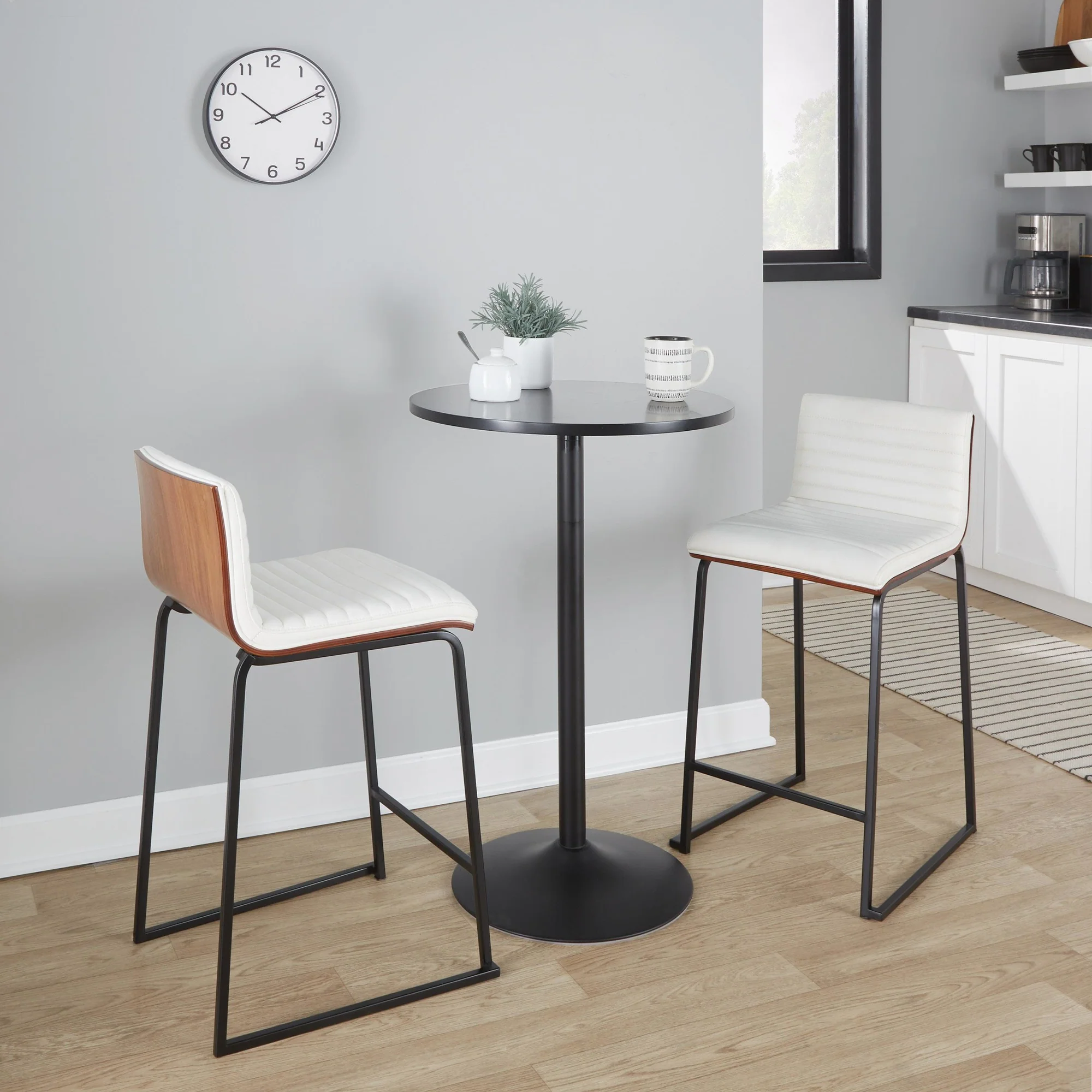 Mason Mara 26" Fixed-Height Counter Stool - Set of 2 By LumiSource - B26-MASONPU-MARA1 BKWLBK2 - Image 18