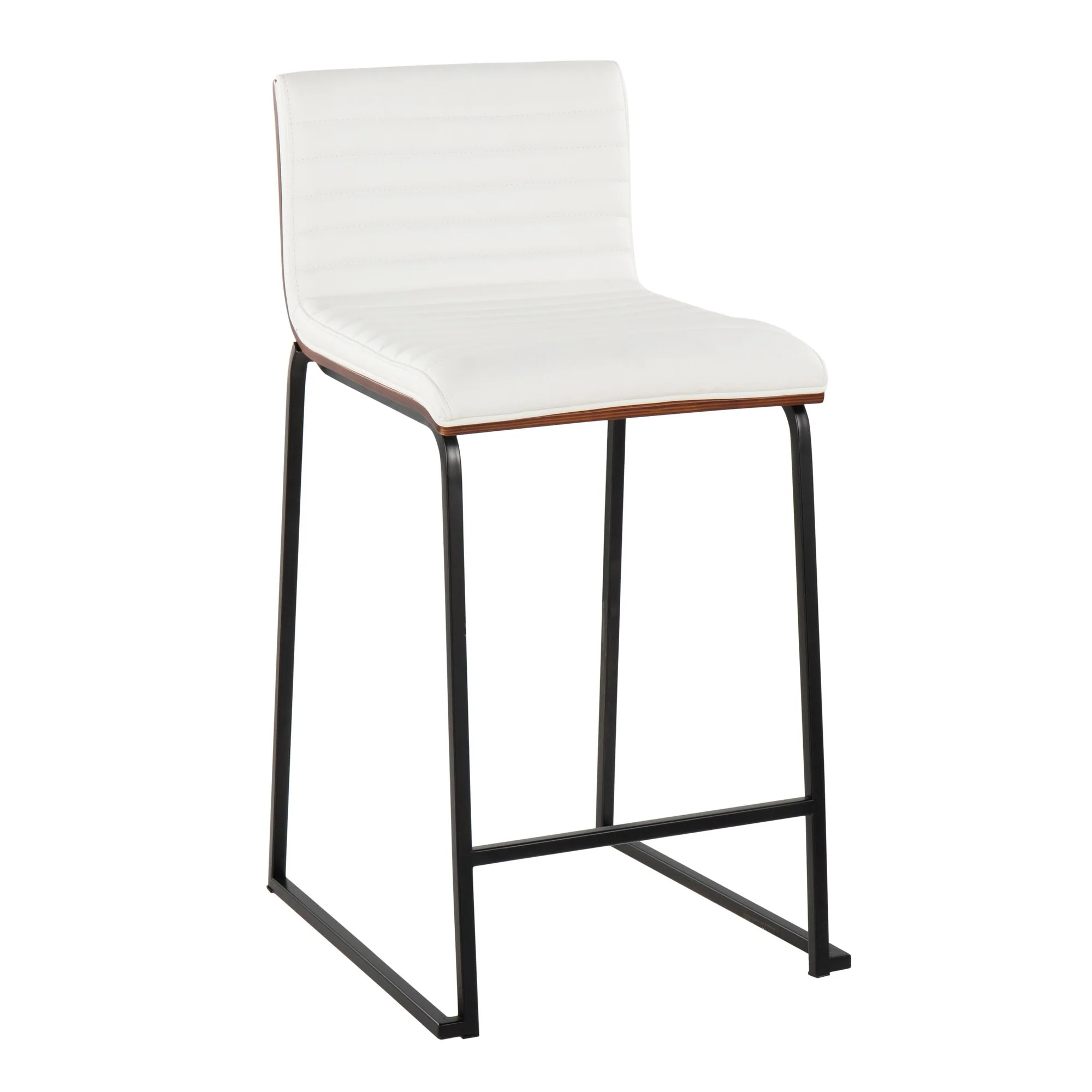 Mason Mara 26" Fixed-Height Counter Stool - Set of 2 By LumiSource - B26-MASONPU-MARA1 BKWLBK2 - Image 20