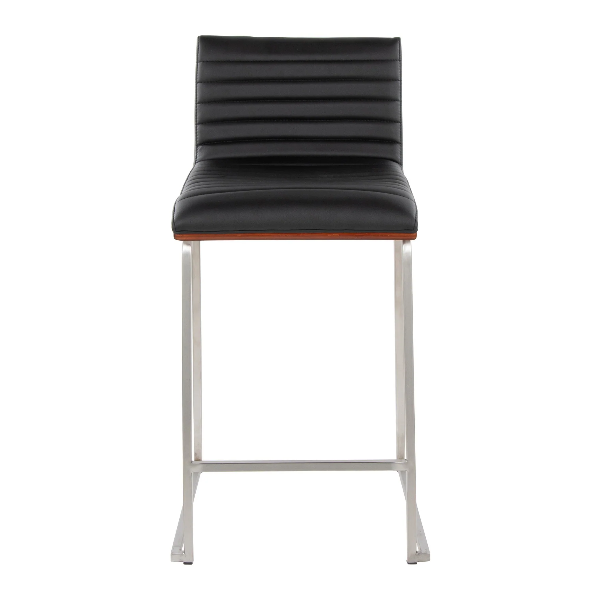 Mason Mara 26" Fixed-Height Counter Stool - Set of 2 By LumiSource - B26-MASONPU-MARA1 BKWLBK2 - Image 29