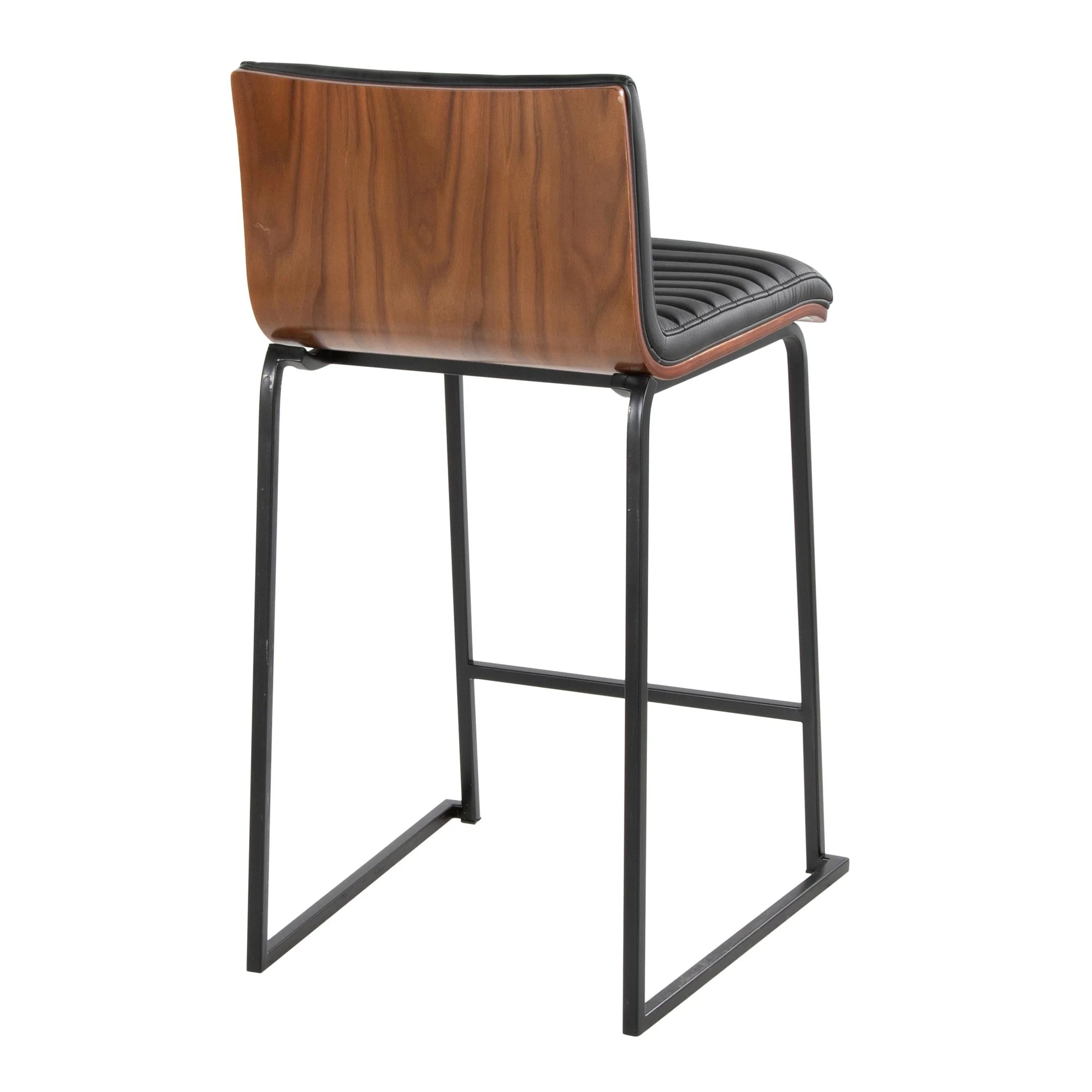 Mason Mara 26" Fixed-Height Counter Stool - Set of 2 By LumiSource - B26-MASONPU-MARA1 BKWLBK2 - Image 6