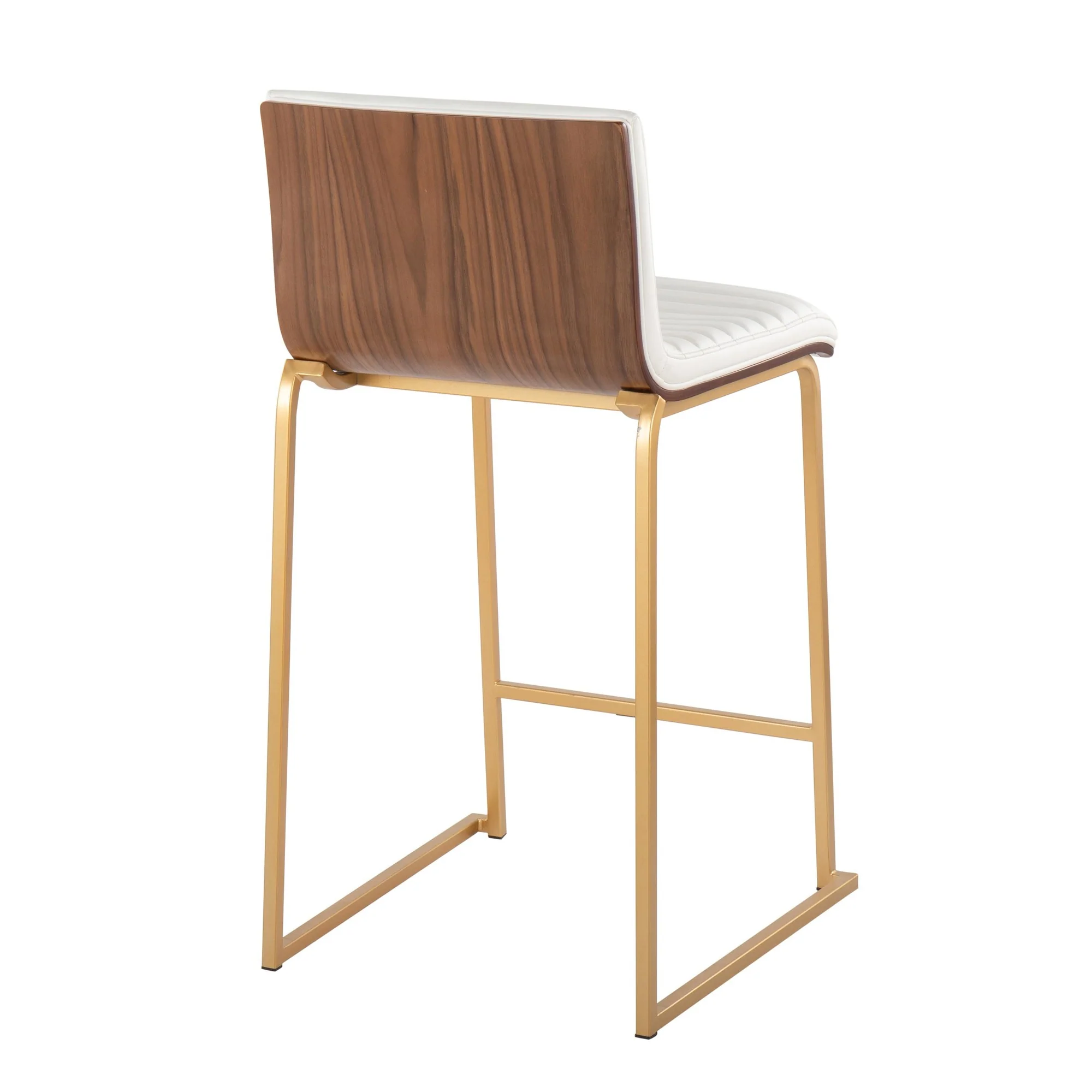 Mason Mara 26" Fixed-Height Counter Stool - Set of 2 Gray By LumiSource - Image 15