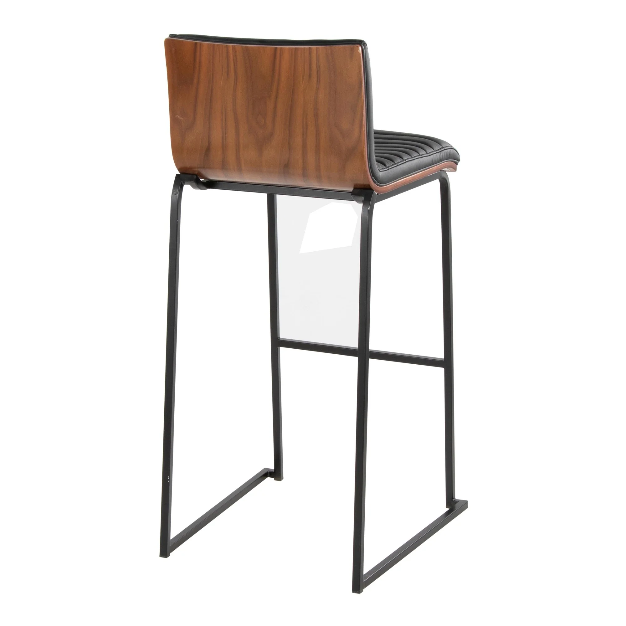 Mason Mara 30" Fixed-Height Barstool - Set of 2 By LumiSource - B30-MASONPU-MARA1 AUWLBK2 - Image 14