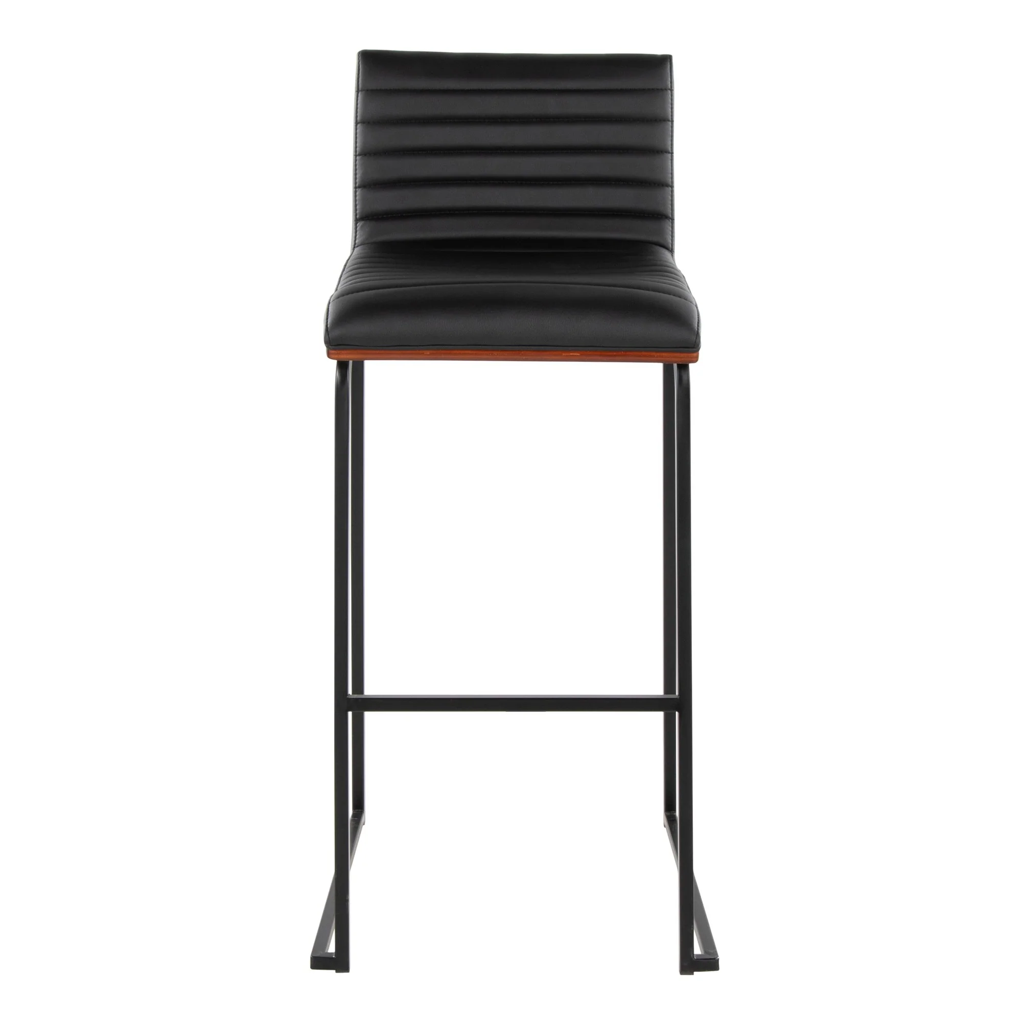 Mason Mara 30" Fixed-Height Barstool - Set of 2 By LumiSource - B30-MASONPU-MARA1 AUWLBK2 - Image 15
