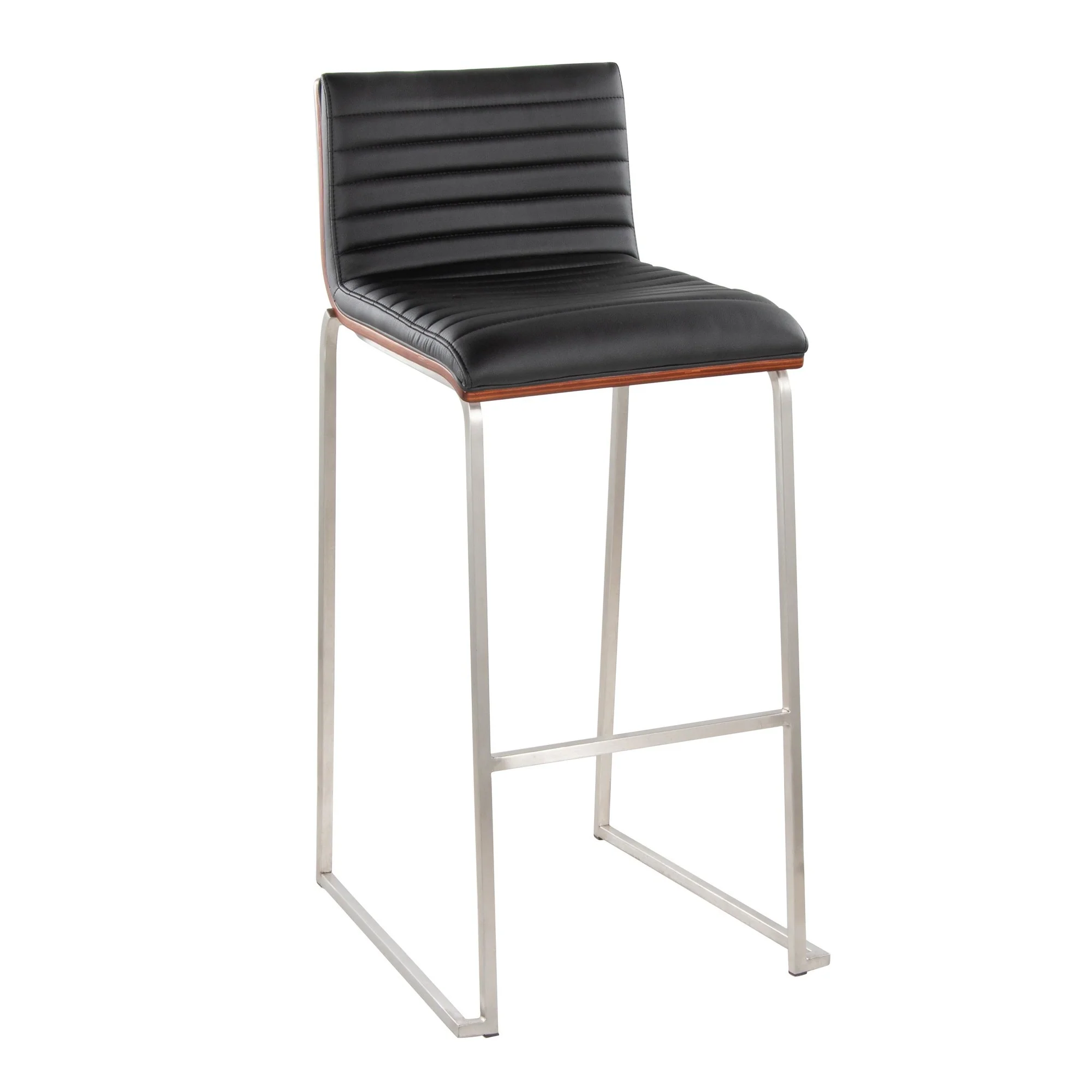 Mason Mara 30" Fixed-Height Barstool - Set of 2 By LumiSource - B30-MASONPU-MARA1 AUWLBK2 - Image 20