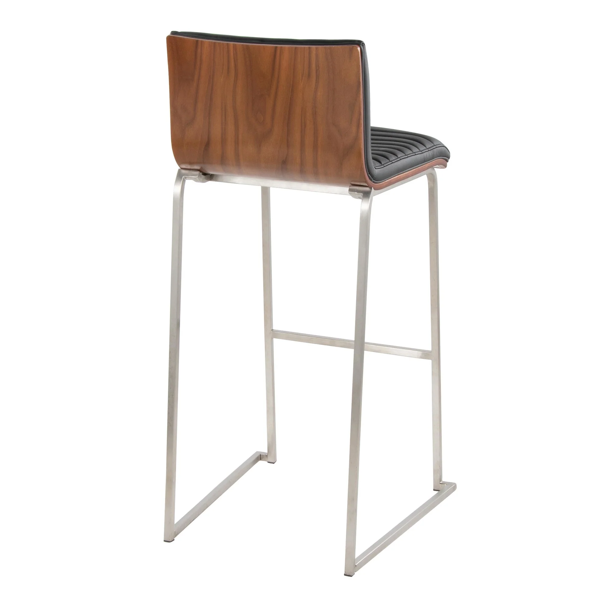 Mason Mara 30" Fixed-Height Barstool - Set of 2 By LumiSource - B30-MASONPU-MARA1 AUWLBK2 - Image 22