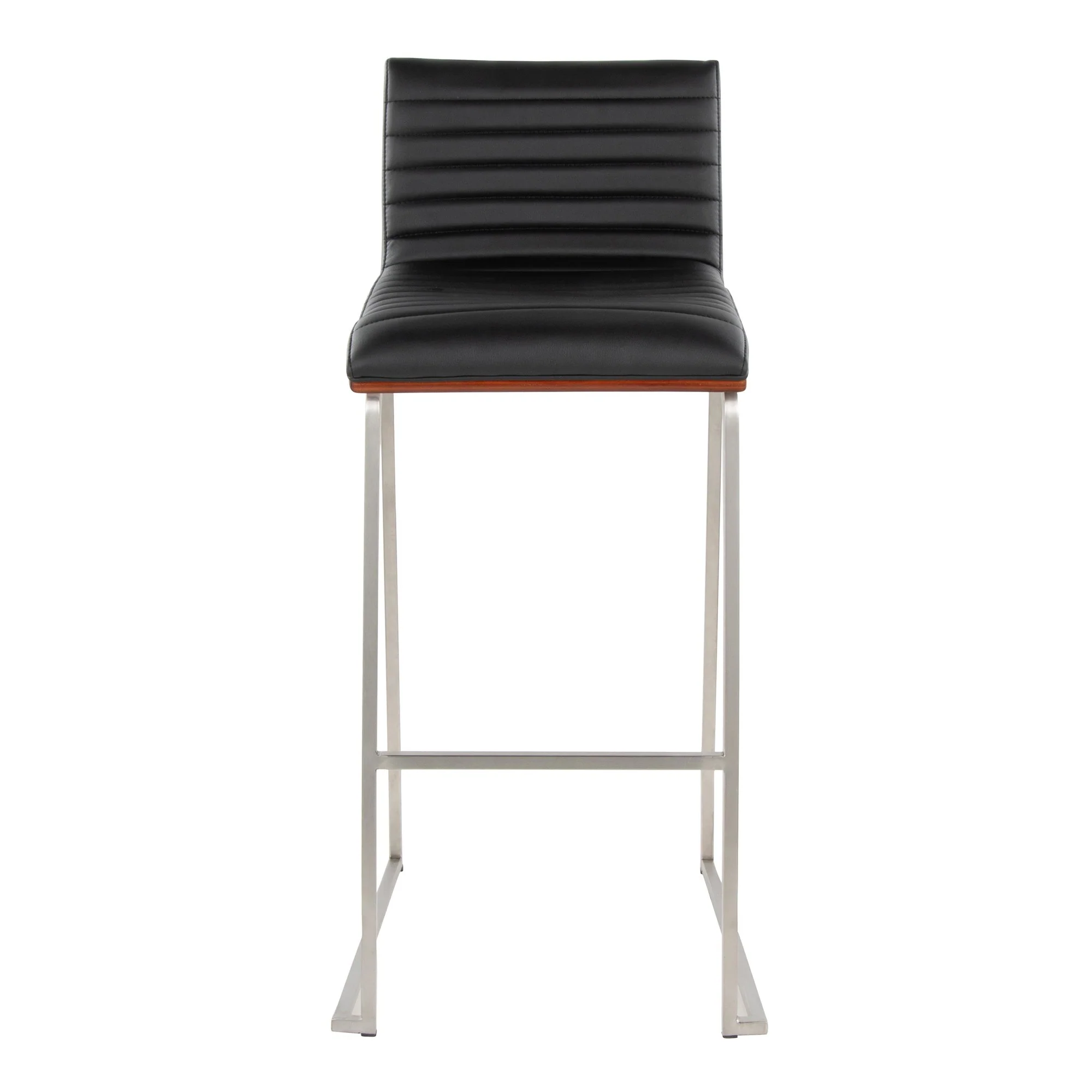 Mason Mara 30" Fixed-Height Barstool - Set of 2 By LumiSource - B30-MASONPU-MARA1 AUWLBK2 - Image 23