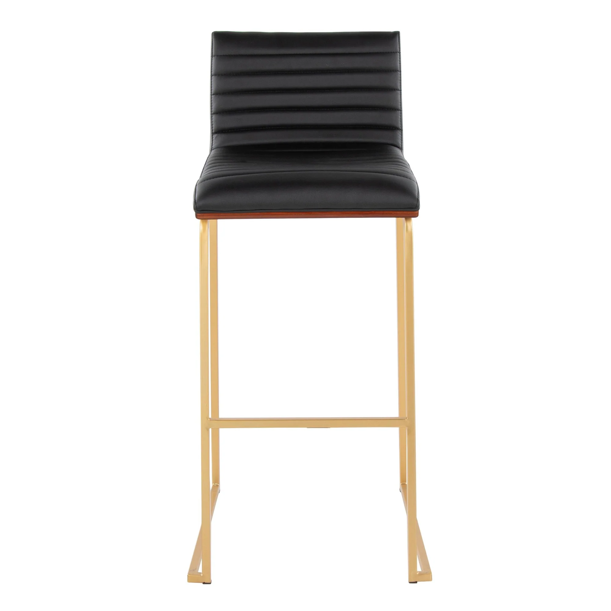 Mason Mara 30" Fixed-Height Barstool - Set of 2 By LumiSource - B30-MASONPU-MARA1 AUWLBK2 - Image 7