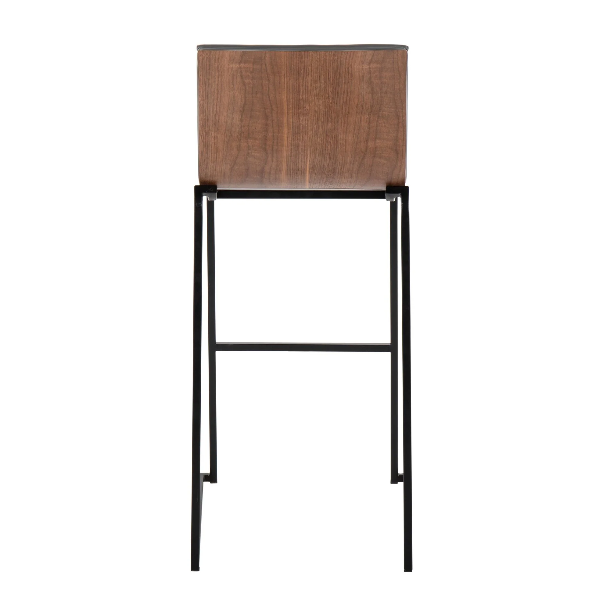 Mason Mara 30" Fixed-Height Barstool - Set of 2 Gray By LumiSource - Image 7