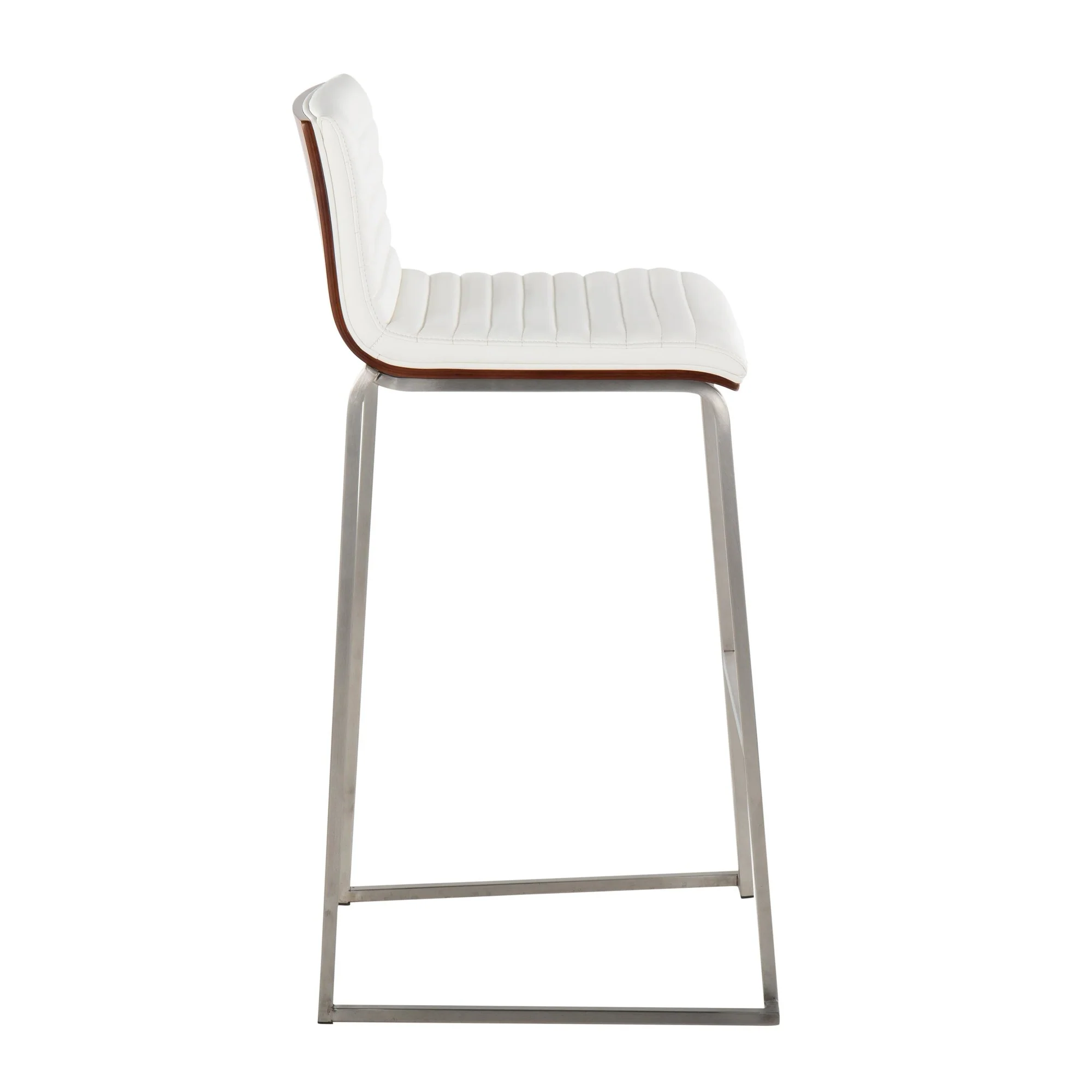 Mason Mara 30" Fixed-Height Barstool - Set of 2 Gray By LumiSource - Image 14