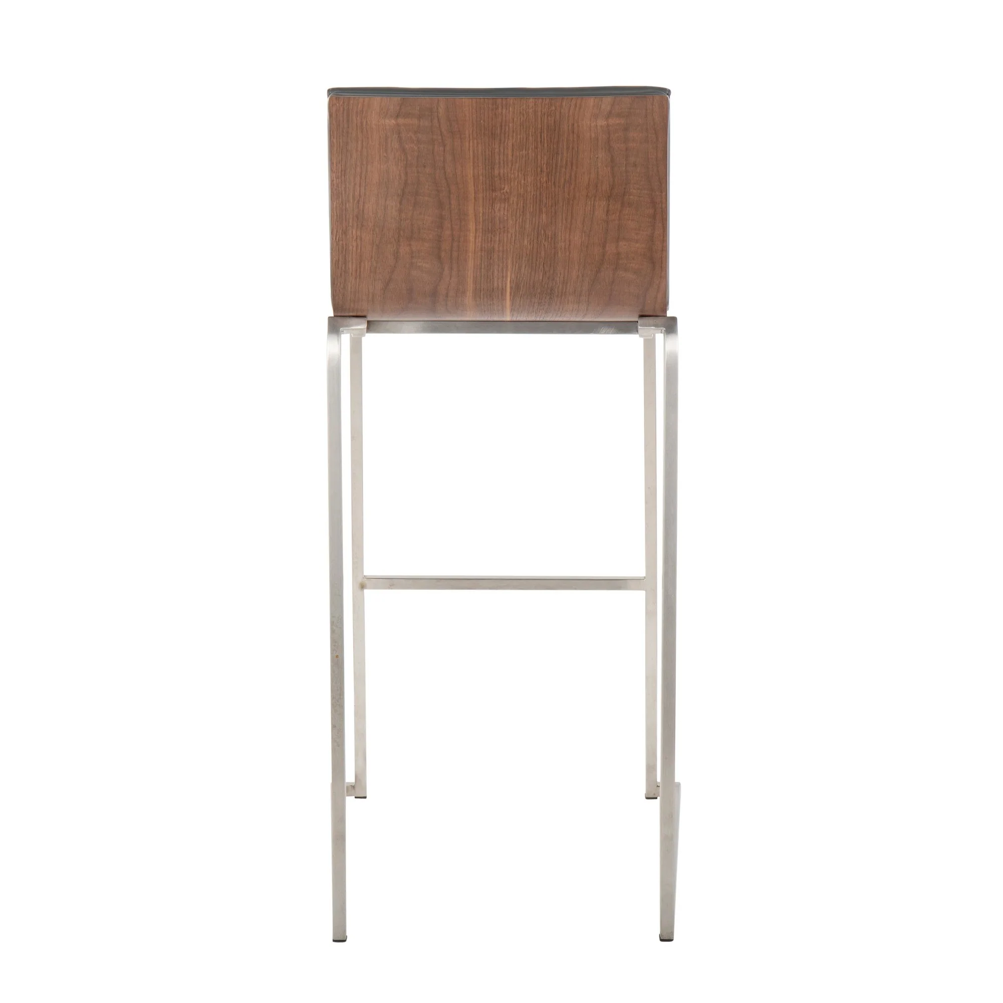 Mason Mara 30" Fixed-Height Barstool - Set of 2 Gray By LumiSource - Image 7