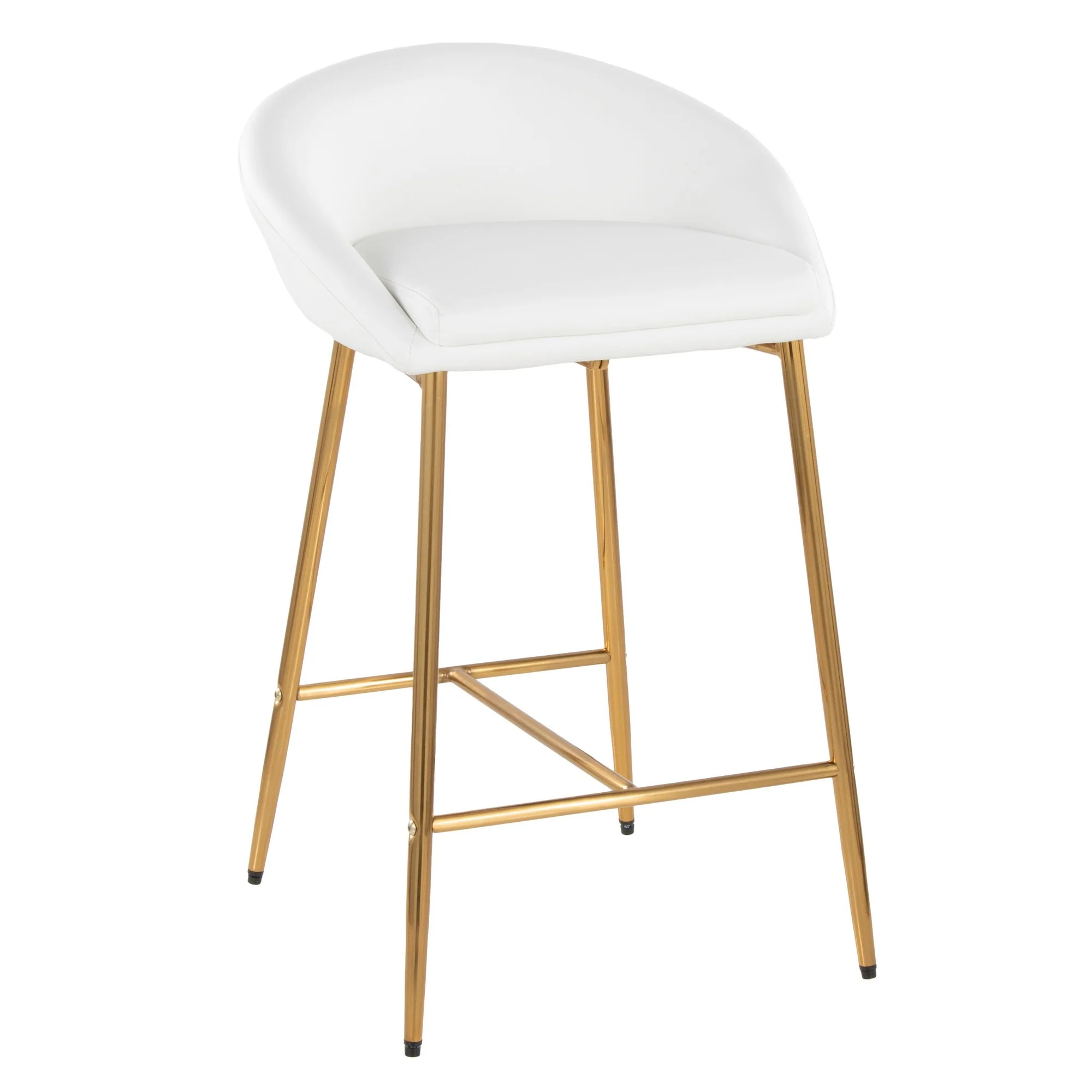 Matisse 26" Fixed-Height Counter Stool - Set of 2 By LumiSource - B26-MATSEPU AUW2 - Image 4