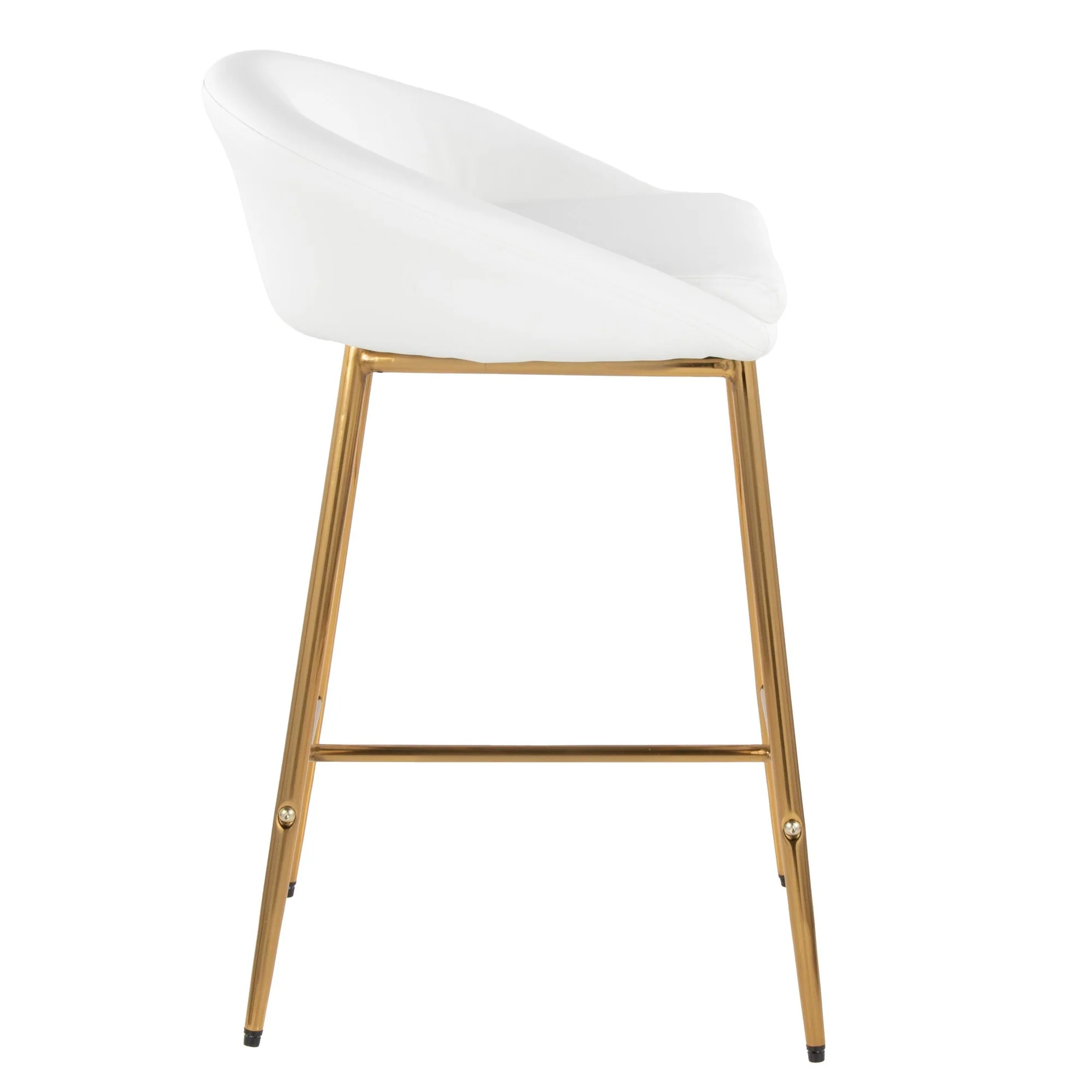 Matisse 26" Fixed-Height Counter Stool - Set of 2 By LumiSource - B26-MATSEPU AUW2 - Image 5
