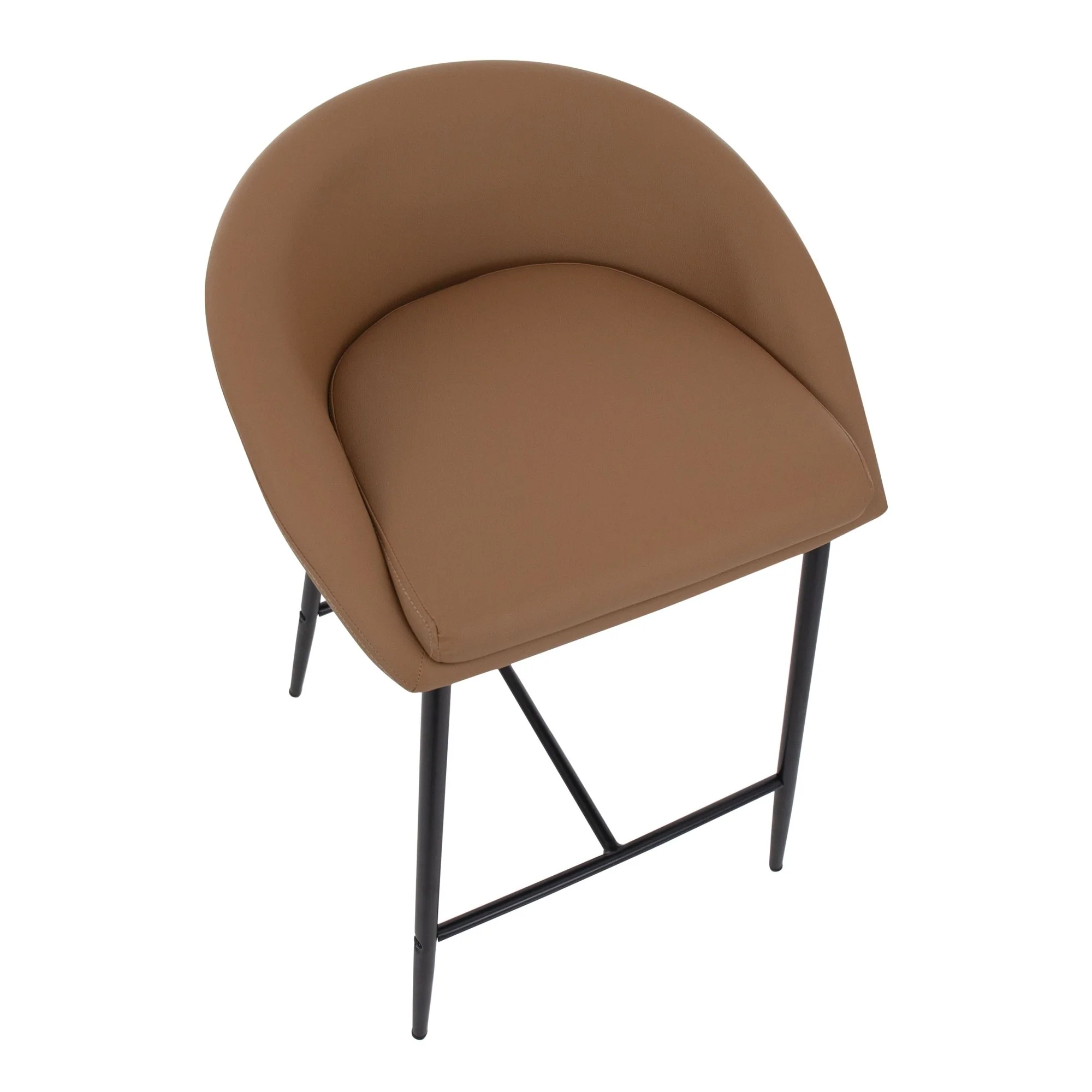Matisse Counter Stool - Set of 2 Cream By LumiSource - Image 3