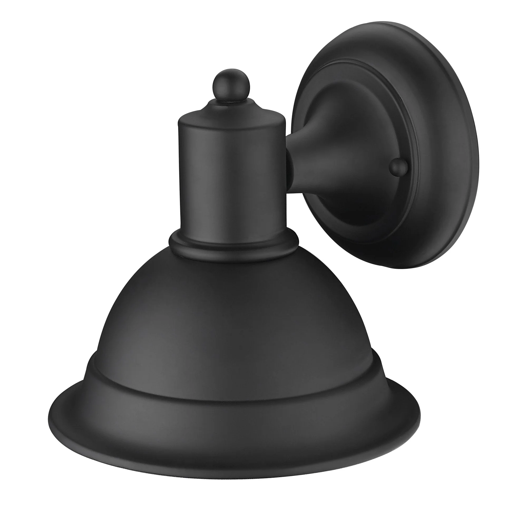 Matte Black Aluminum Wall Sconce By Homeroots - Image 5
