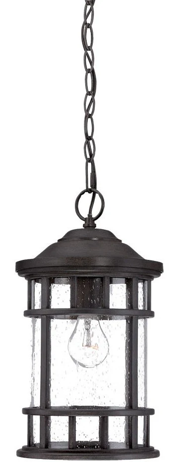 Matte Black Canister Hanging Light By Homeroots - Image 2