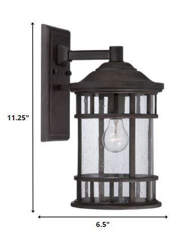Matte Black Canister Wall Light By Homeroots - Image 2