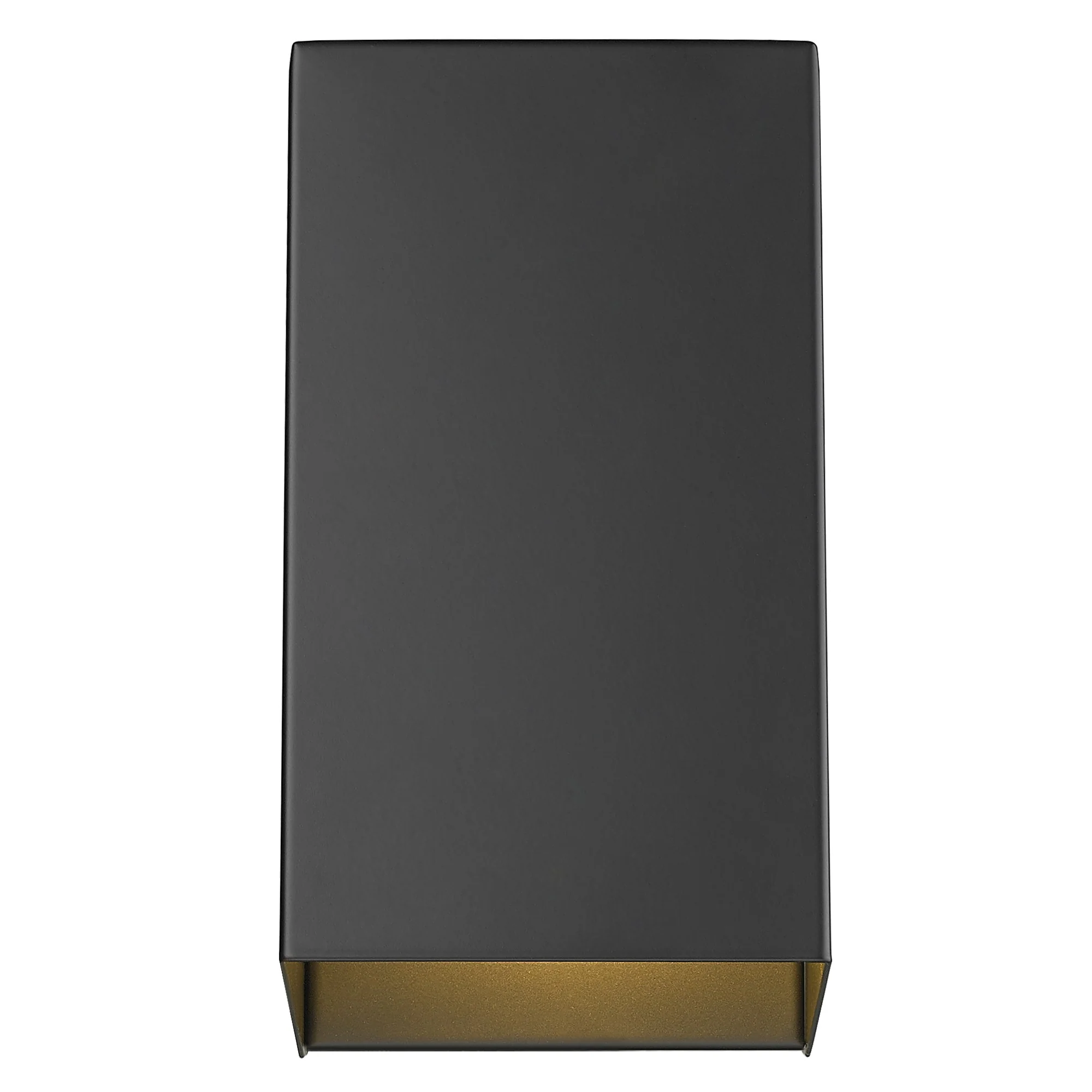 Matte Black Geometric Wall Sconce By Homeroots - Image 4