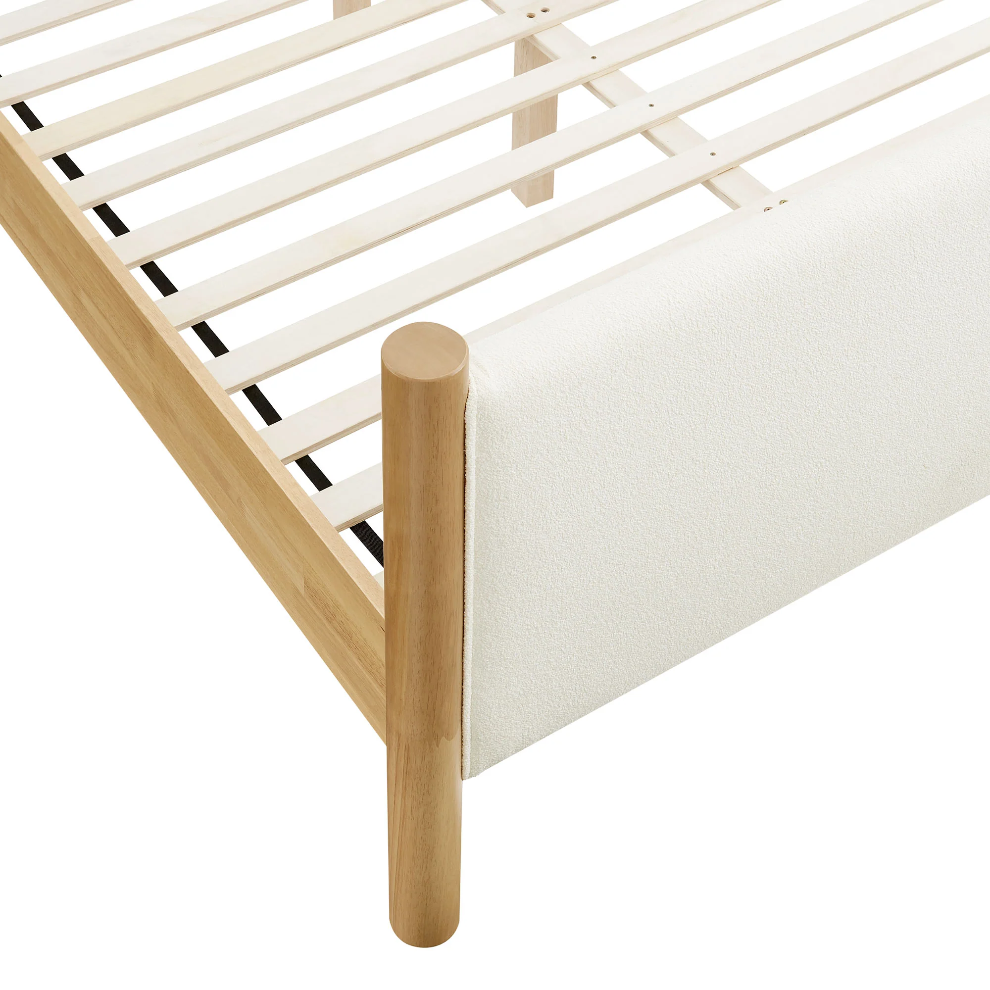Maven Full Size Boucle Upholstered Platform Bed by Modway - Image 6
